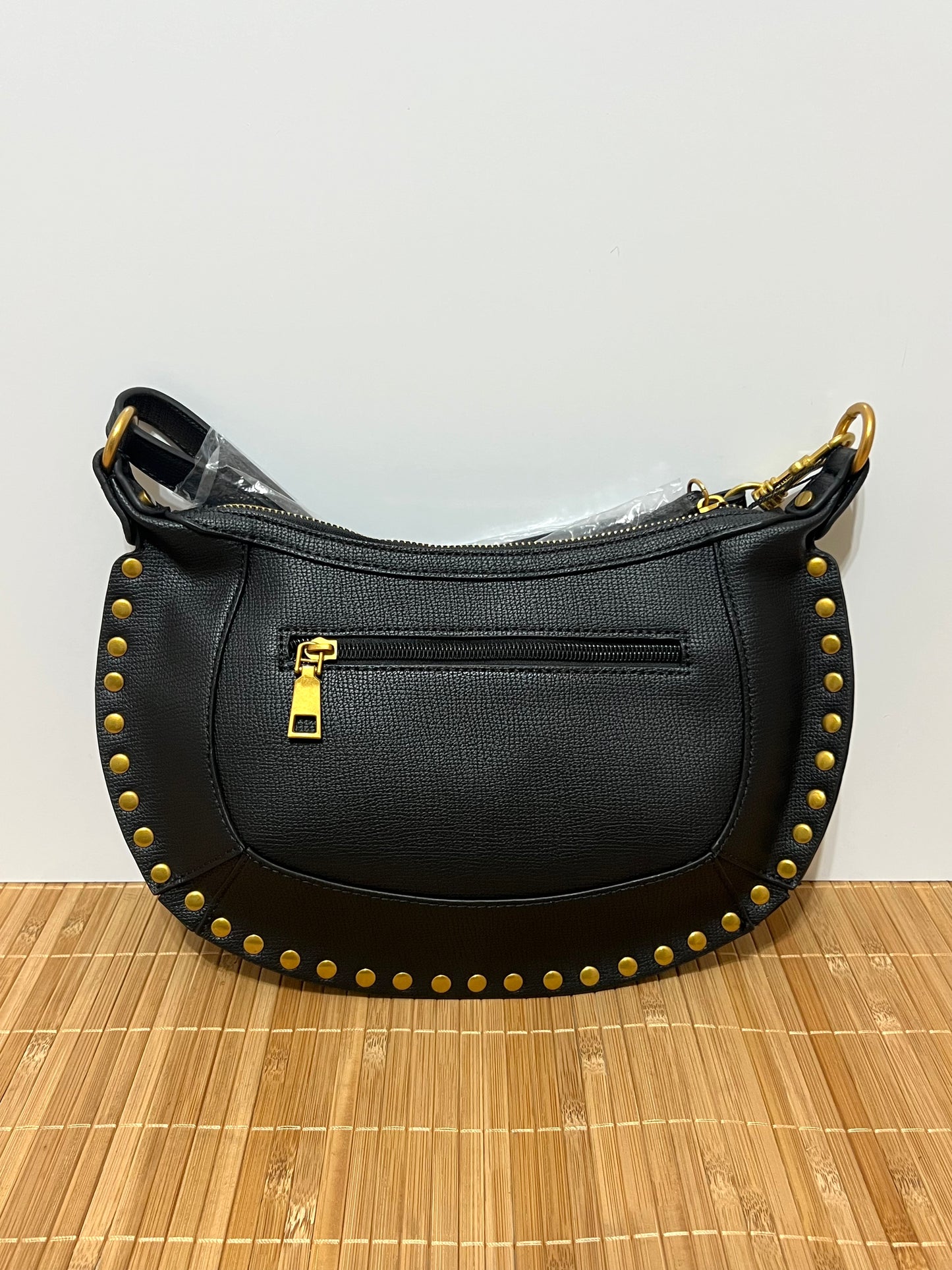 Bolso bandolera con tachuelas | 23x30x9 cm | Bolso para uso diario