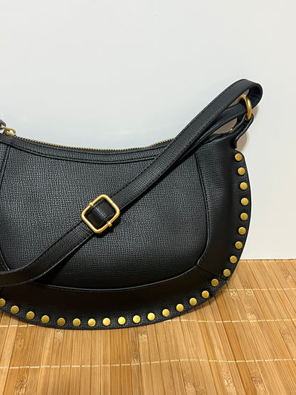 Bolso bandolera con tachuelas | 23x30x9 cm | Bolso para uso diario