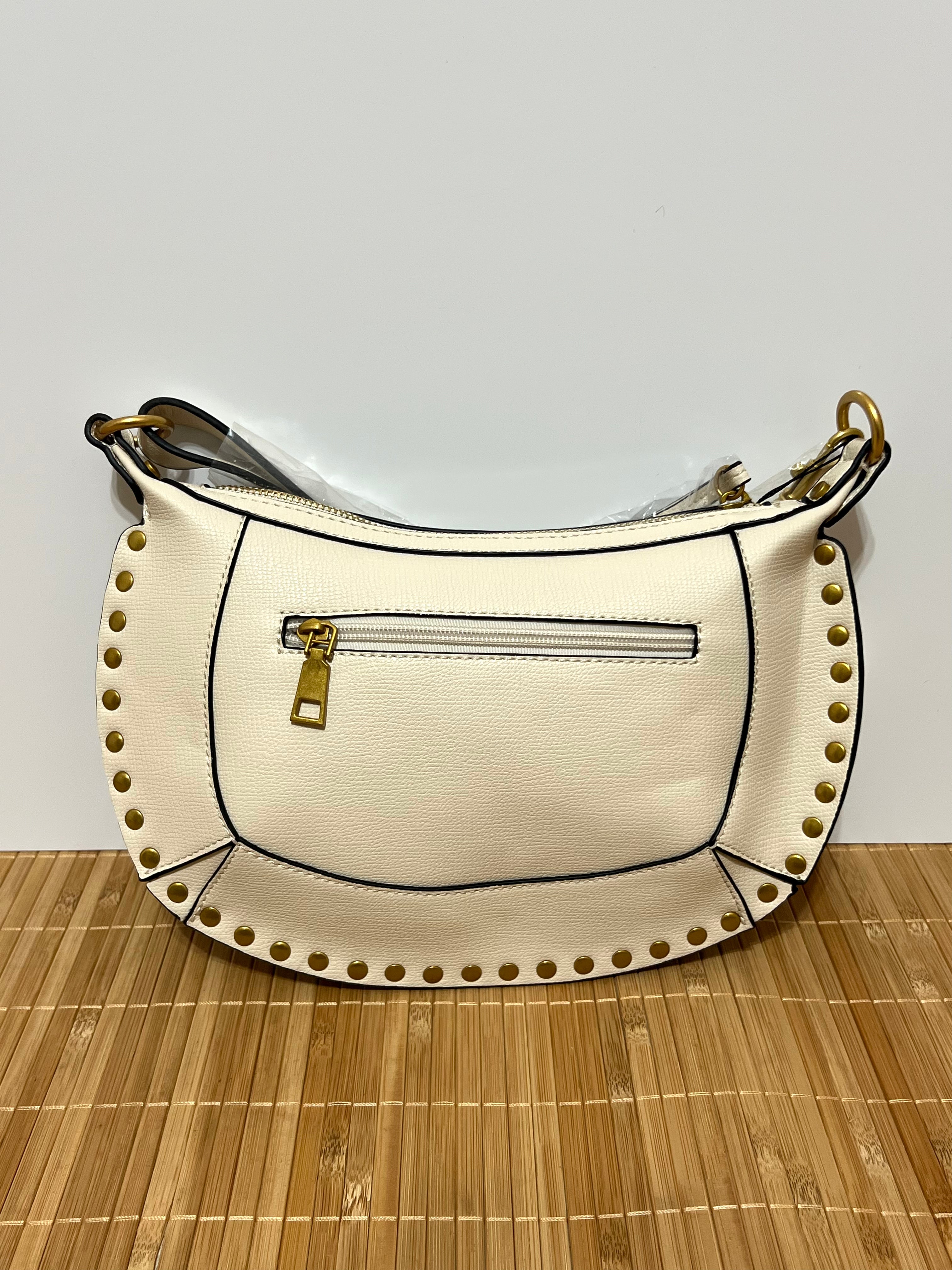 Bolso bandolera con tachuelas | 23x30x9 cm | Bolso para uso diario