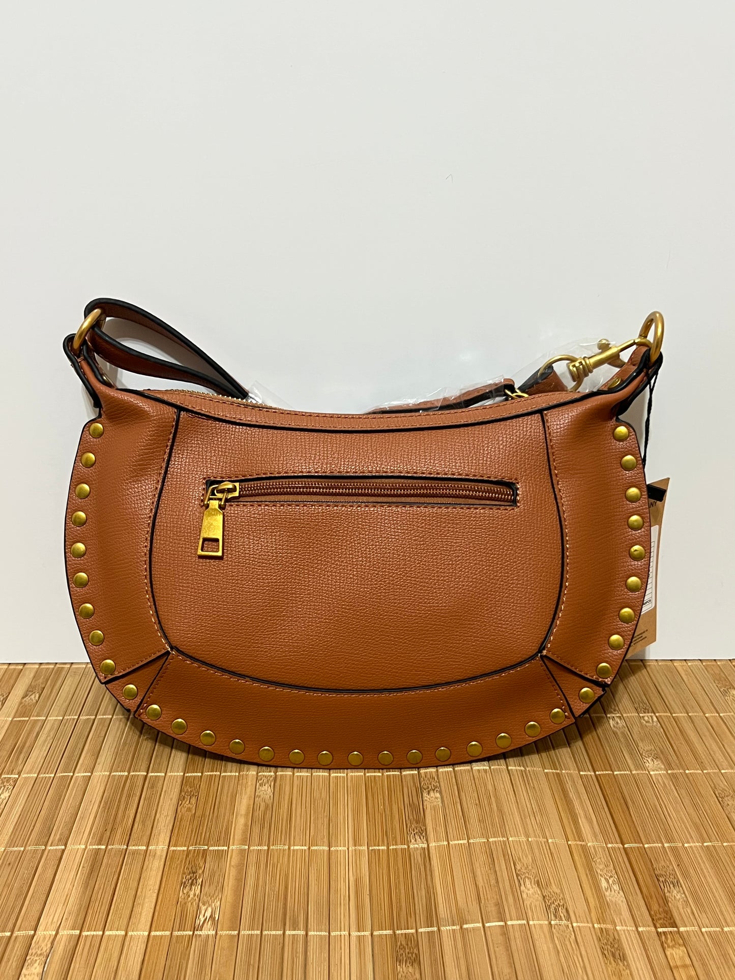 Bolso bandolera con tachuelas | 23x30x9 cm | Bolso para uso diario