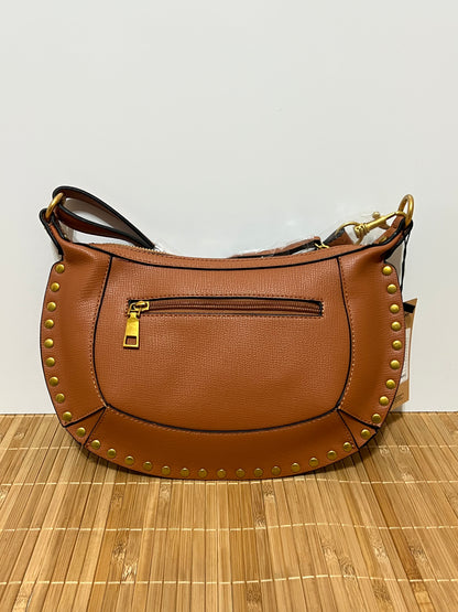 Bolso bandolera con tachuelas | 23x30x9 cm | Bolso para uso diario