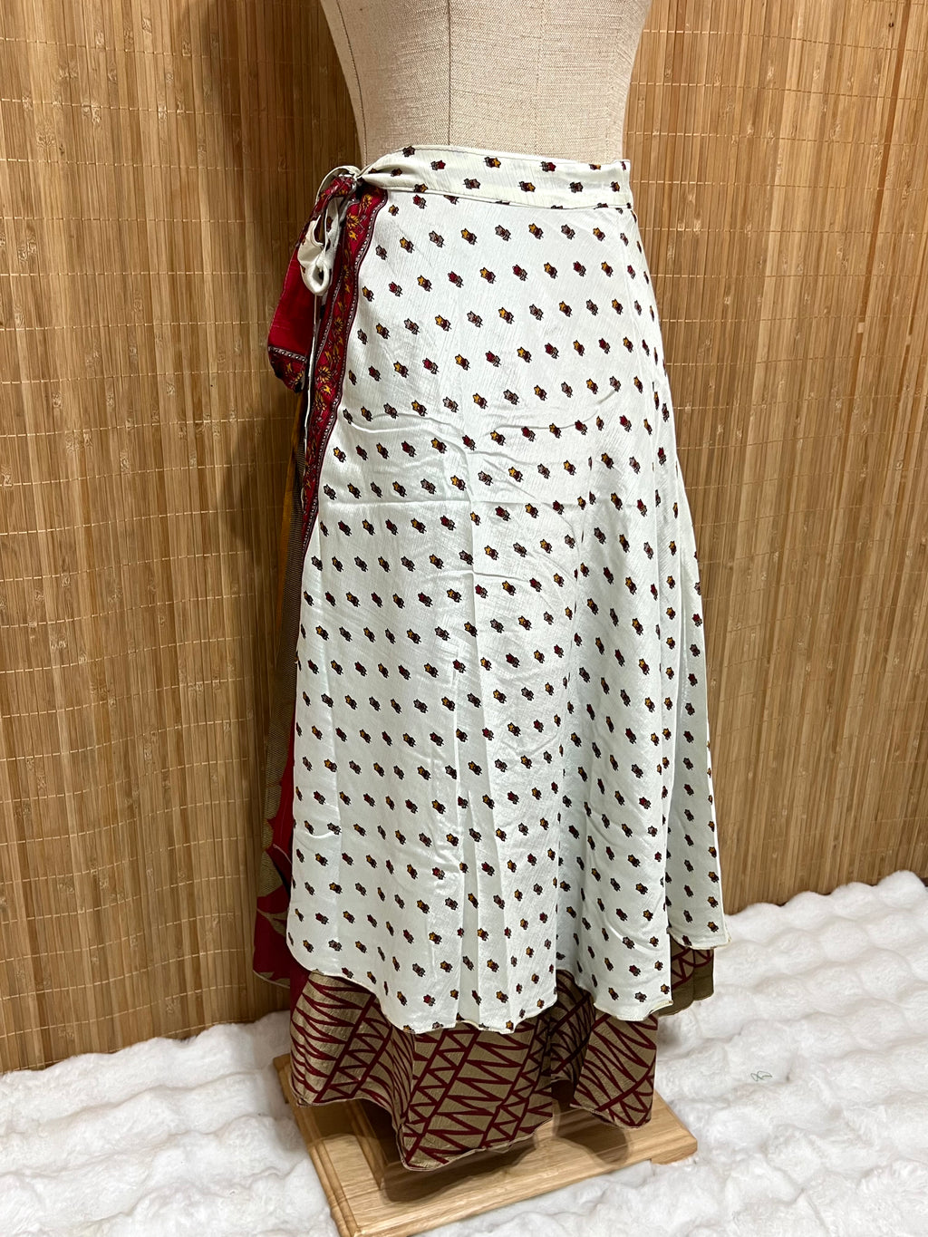 Falda a Capas India Reversible | Estampados diferentes