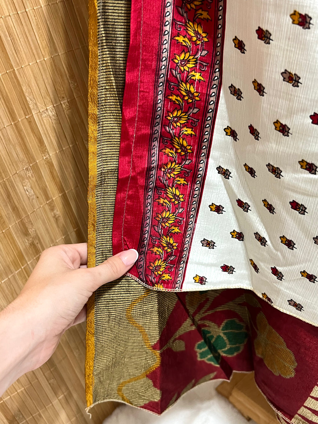 Falda a Capas India Reversible | Estampados diferentes