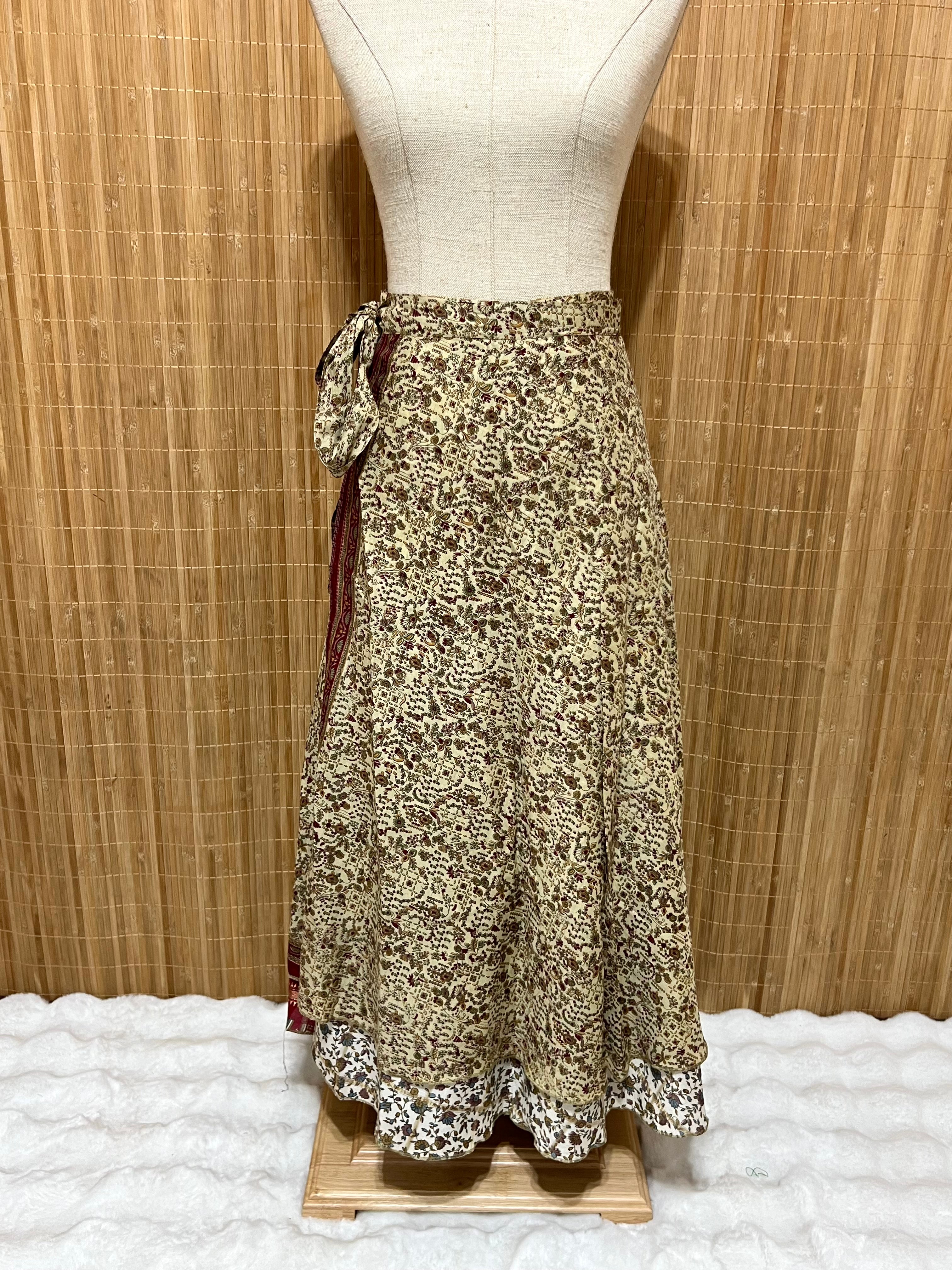 Falda a Capas India Reversible | Estampados diferentes