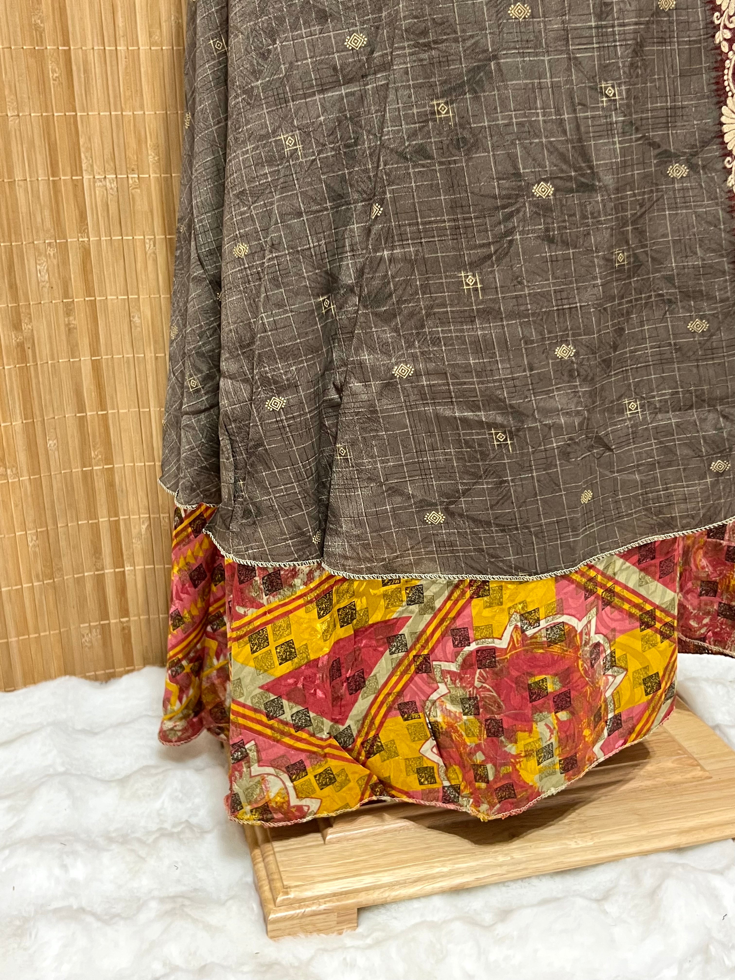 Falda a Capas India Reversible | Estampados diferentes