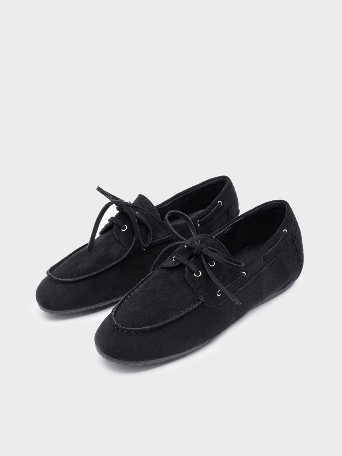 Mocasines Antelina mujer con Cordones – Para uso diario u oficina | Elige tu talla habitual (36 a 41)