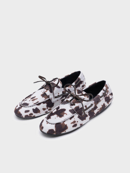 Mocasines Antelina mujer con Cordones – Para uso diario u oficina | Elige tu talla habitual (36 a 41)