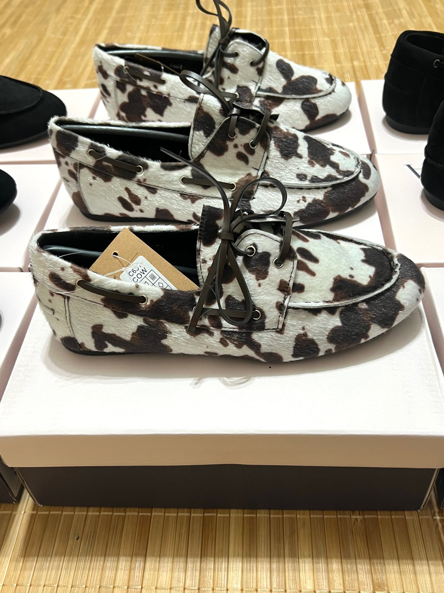 Mocasines Antelina mujer con Cordones – Para uso diario u oficina | Elige tu talla habitual (36 a 41)