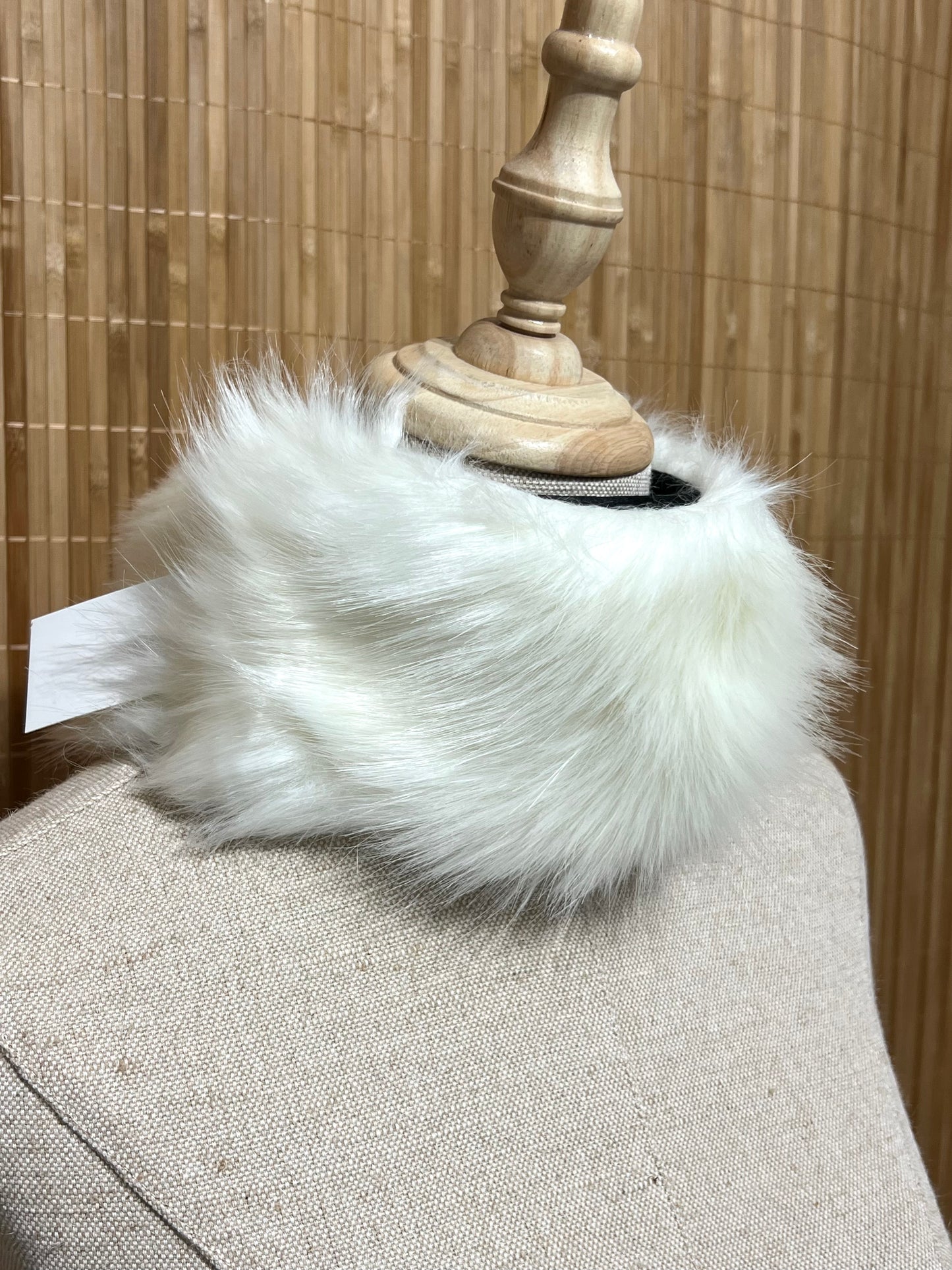 Cuello y puño de pelo efecto natural mujer - Comprar junto o separado