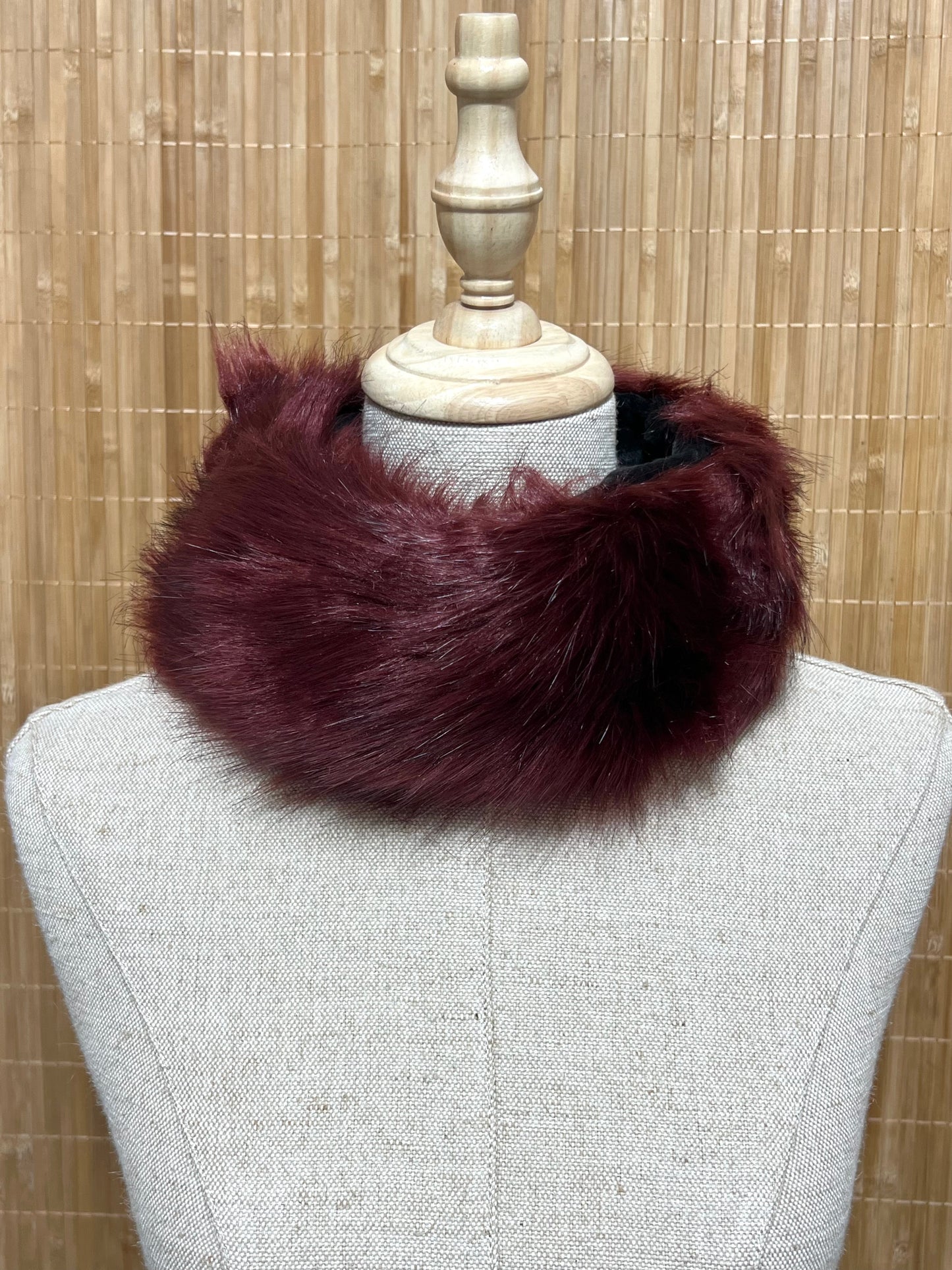 Cuello y puño de pelo efecto natural mujer - Comprar junto o separado