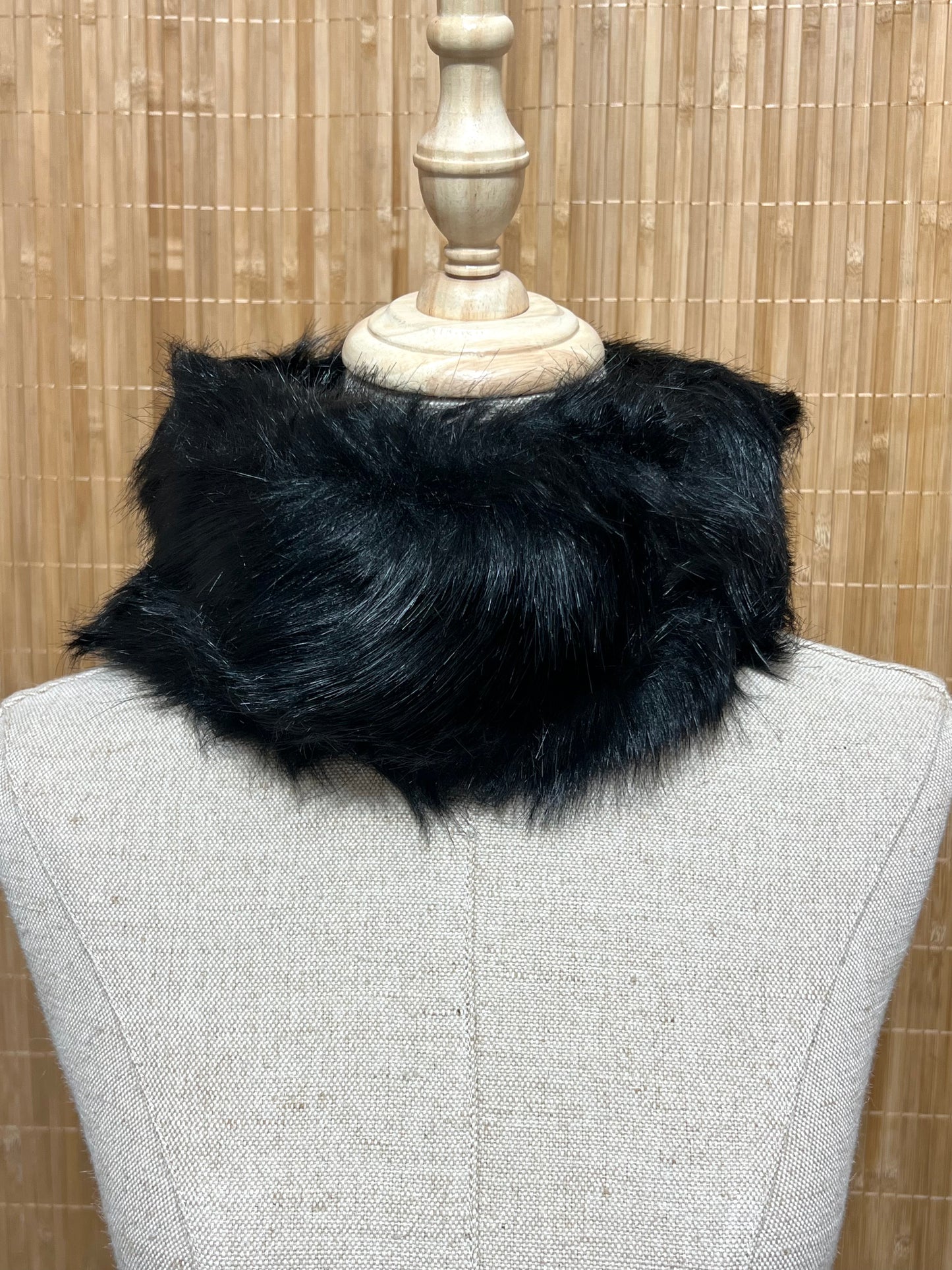 Cuello y puño de pelo efecto natural mujer - Comprar junto o separado