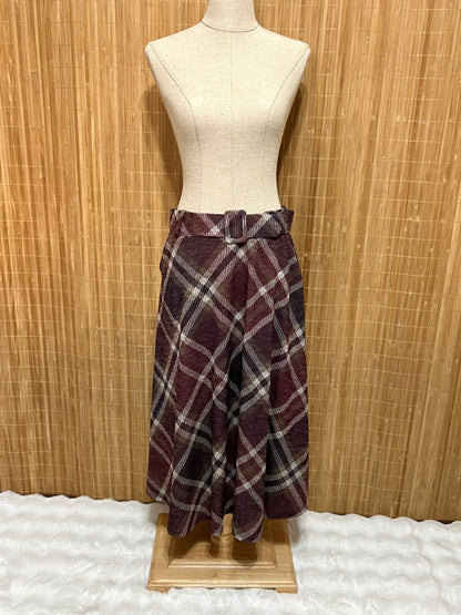 Faldas de Cuadros Tartán largas con Cinturón mujer – Otoño/Invierno