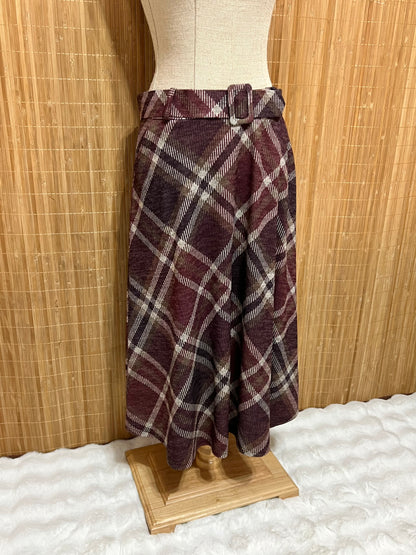 Faldas de Cuadros Tartán largas con Cinturón mujer – Otoño/Invierno