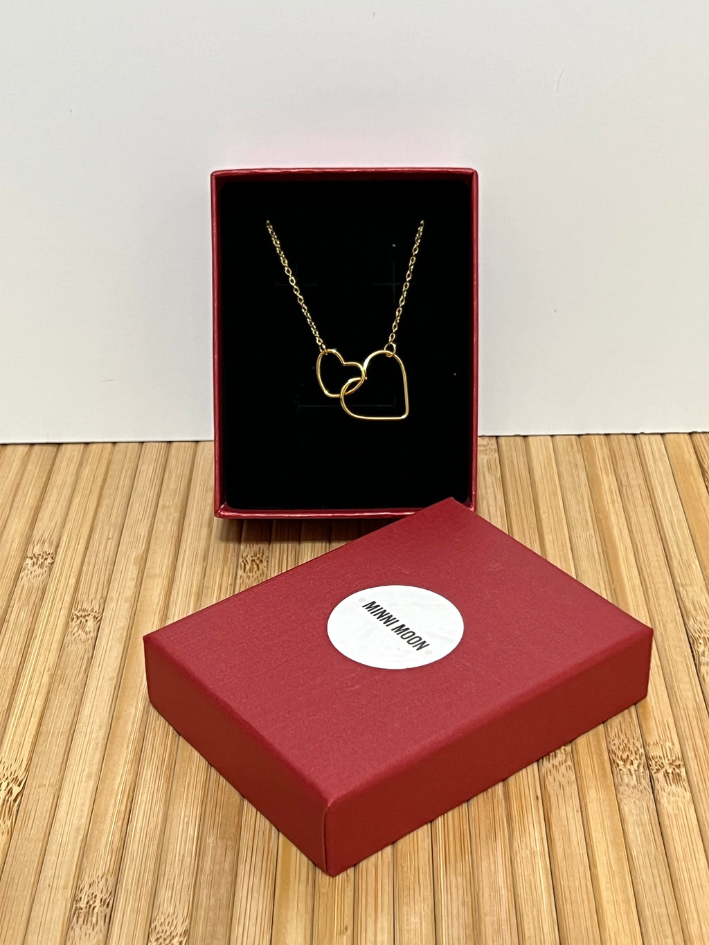 Collares de Mujer San Valentín en Acero Inoxidable Dorado | Resistentes al Agua | MINNI MOON