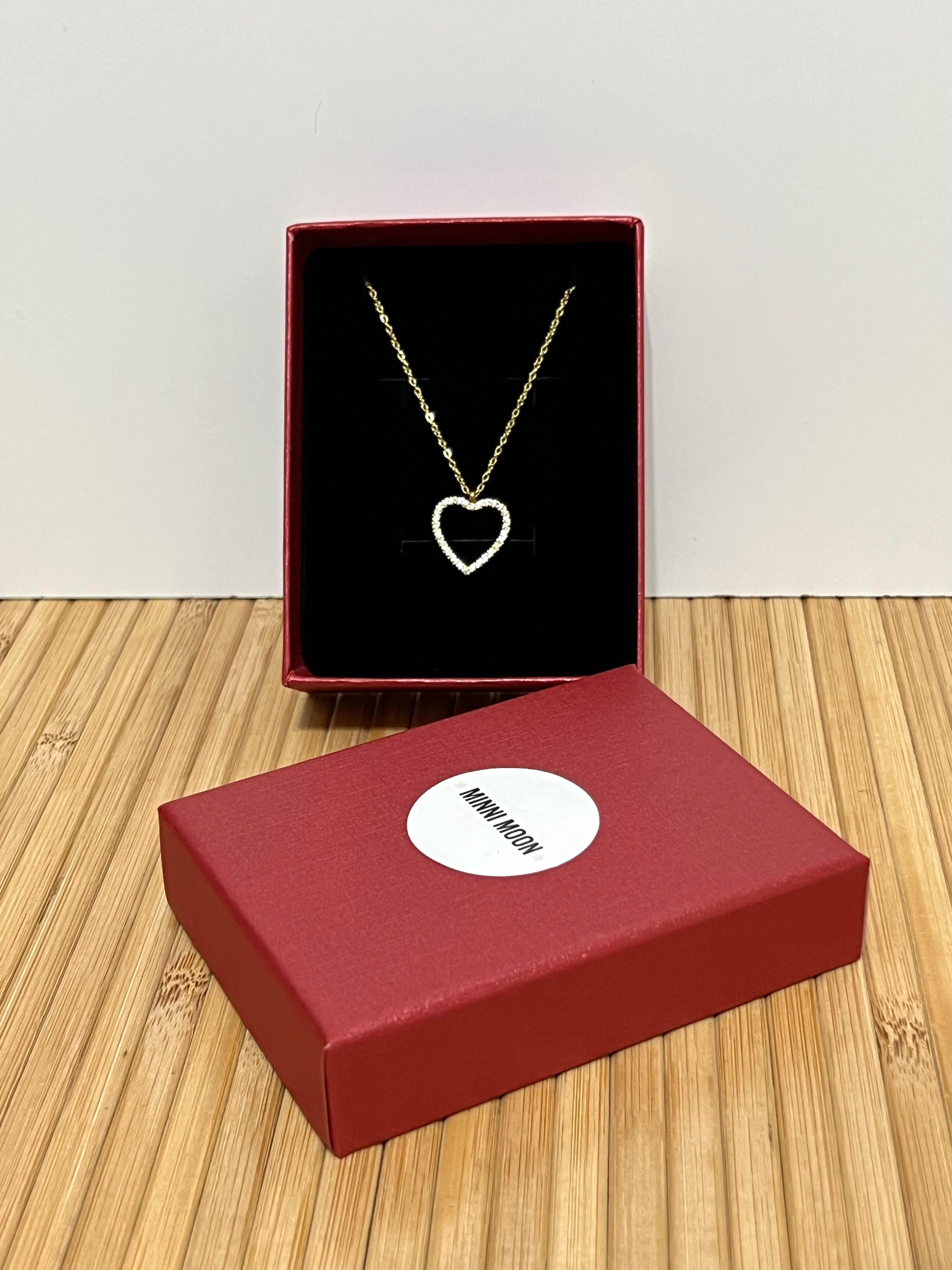 Collares de Mujer San Valentín en Acero Inoxidable Dorado | Resistentes al Agua | MINNI MOON