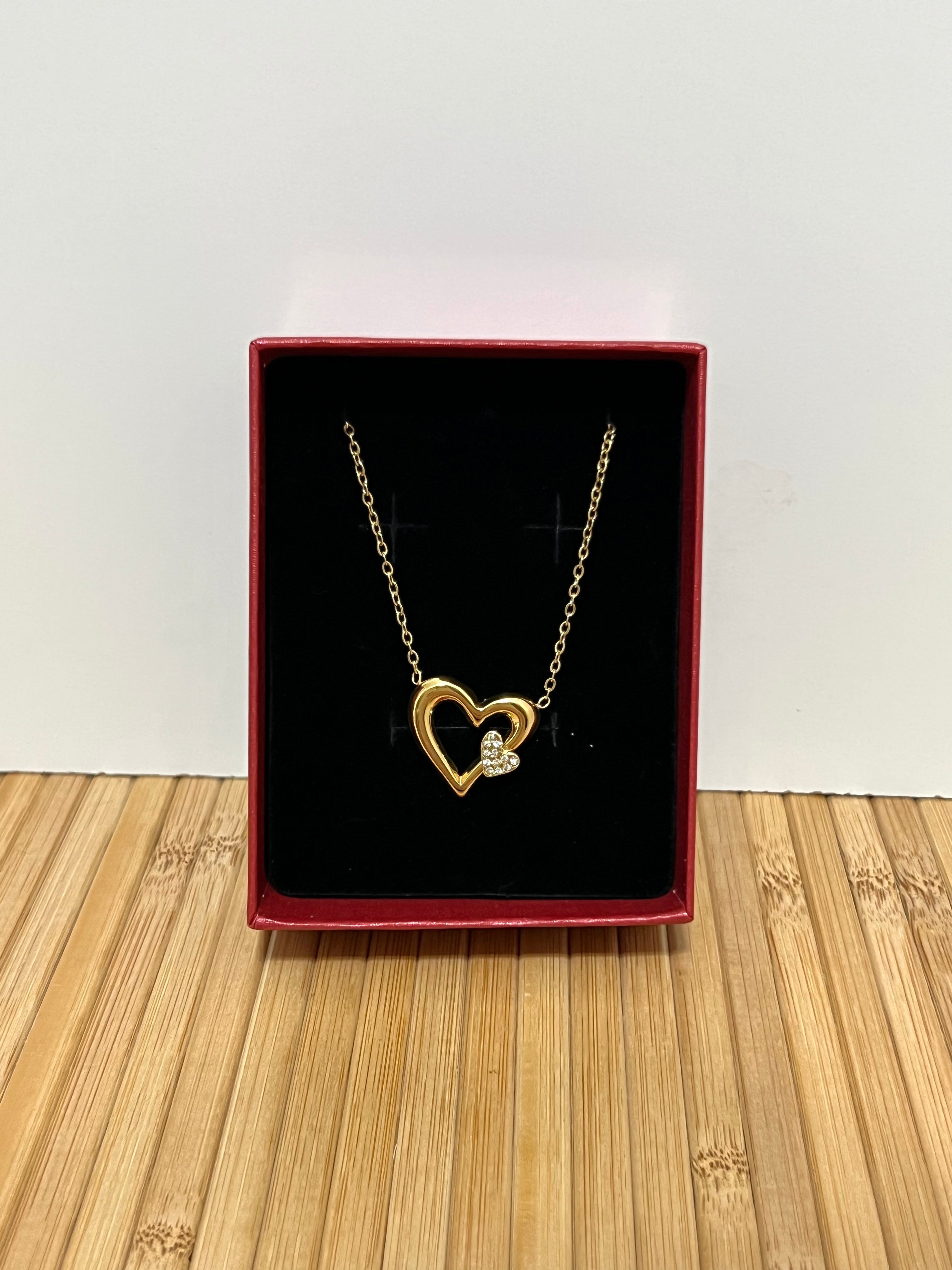 Collares de Mujer San Valentín en Acero Inoxidable Dorado | Resistentes al Agua | MINNI MOON