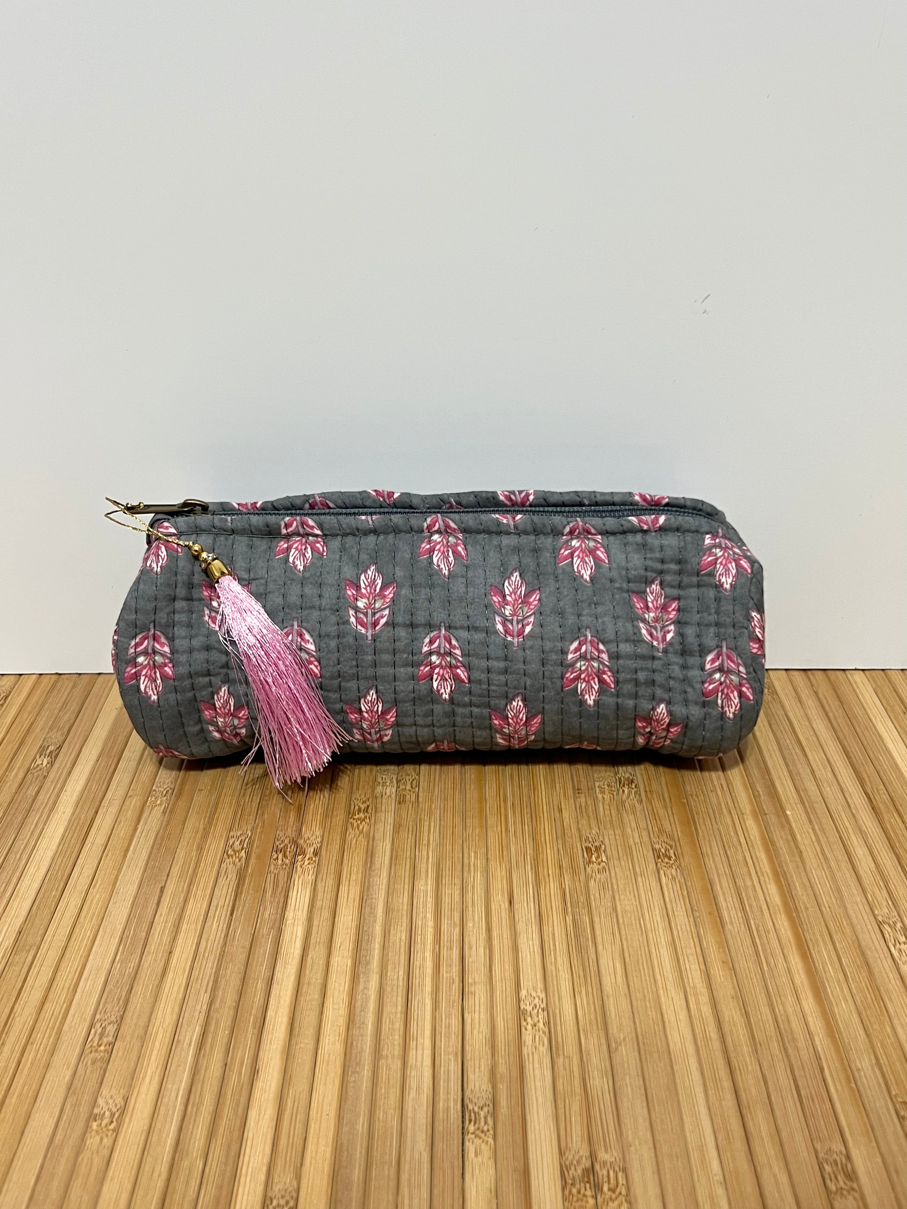 Estuche Personalizado Estampado de algodón 20 x 8 cm