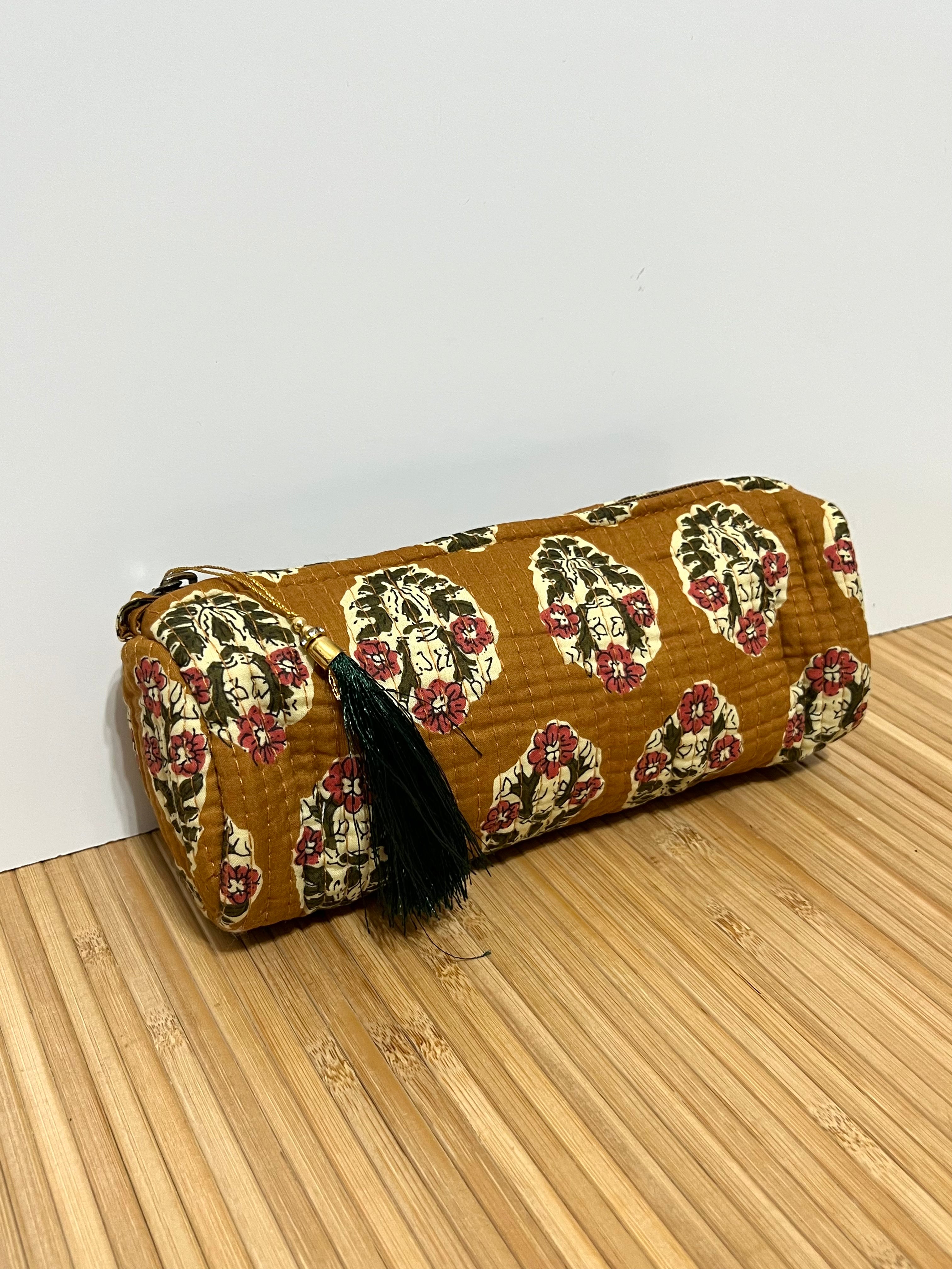 Estuche Personalizado Estampado de algodón 20 x 8 cm