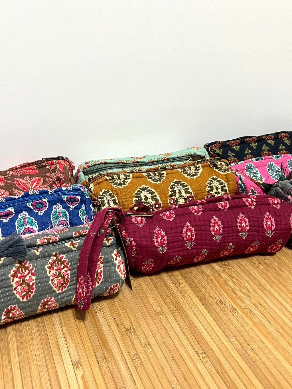 Estuche Personalizado Estampado de algodón 20 x 8 cm