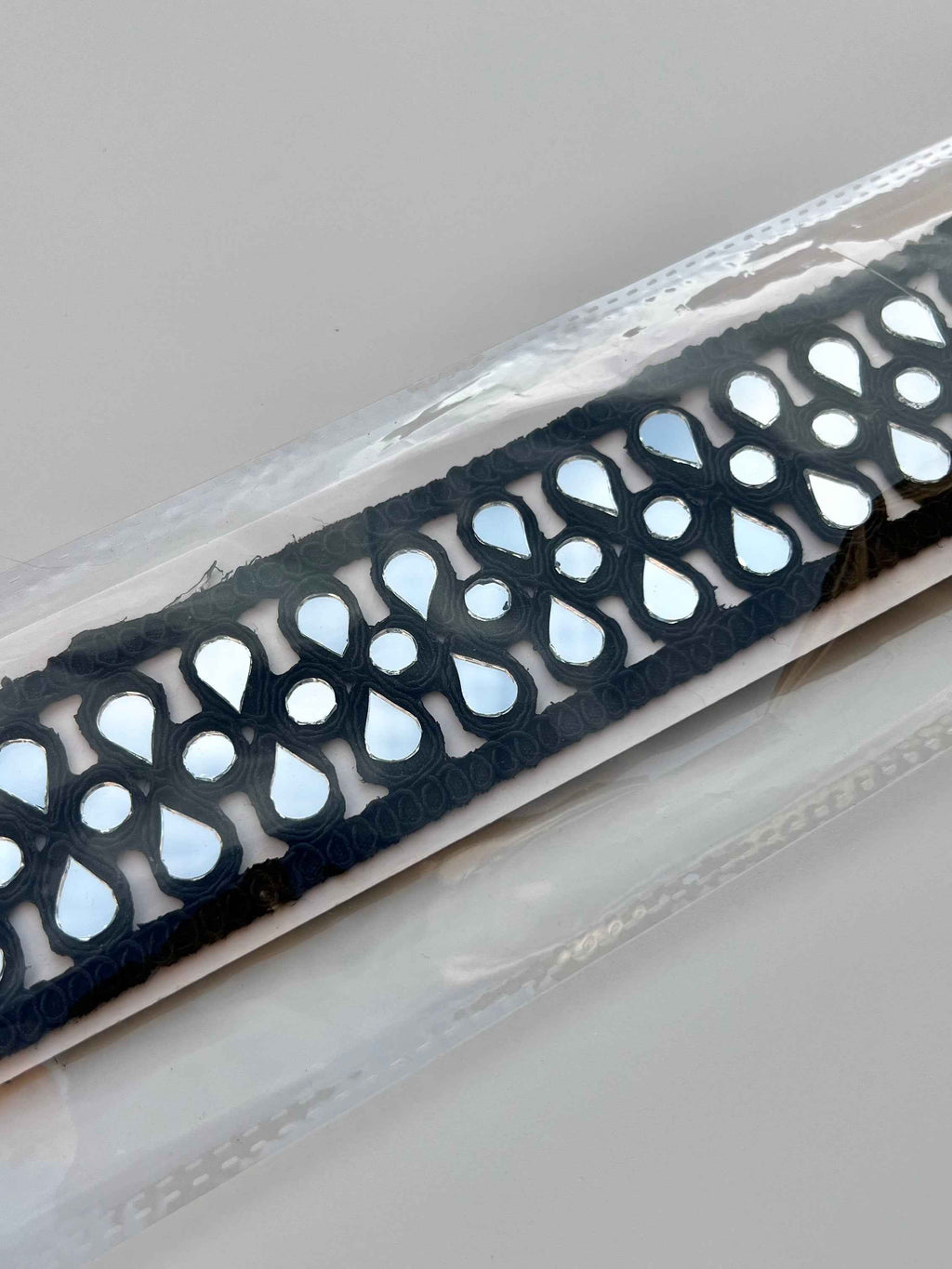 Choker espejos Dorado mujer