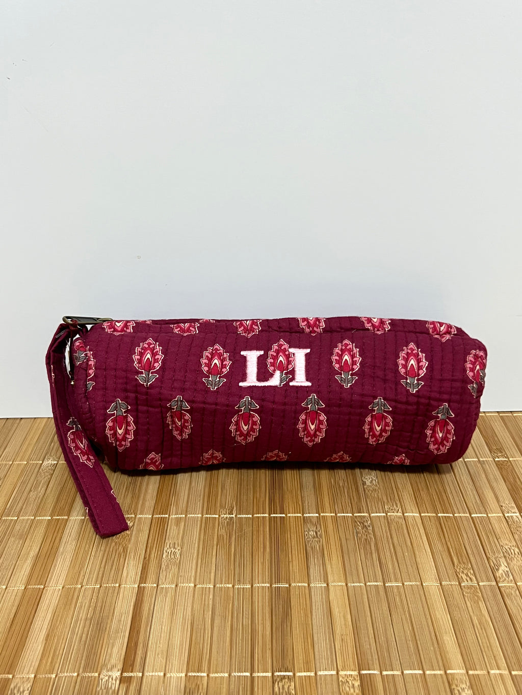 Estuche Personalizado Estampado de algodón 20 x 8 cm