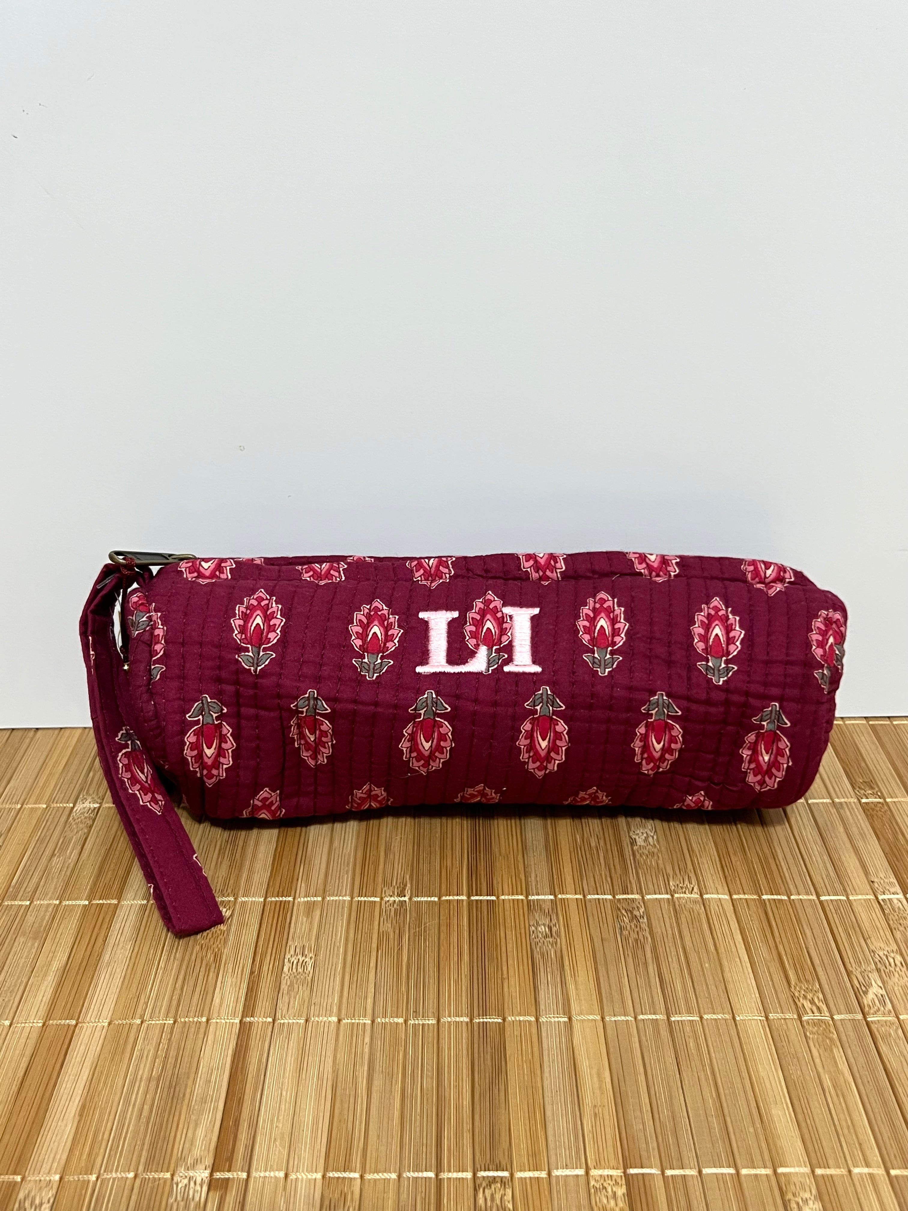 Estuche Personalizado Estampado de algodón 20 x 8 cm