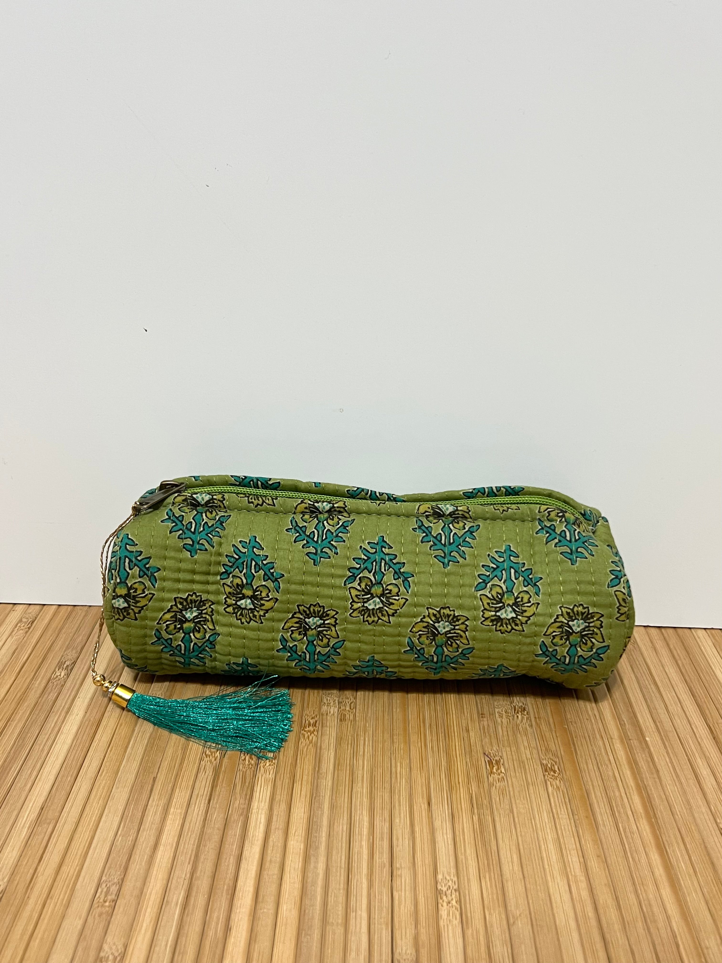 Estuche Personalizado Estampado de algodón 20 x 8 cm