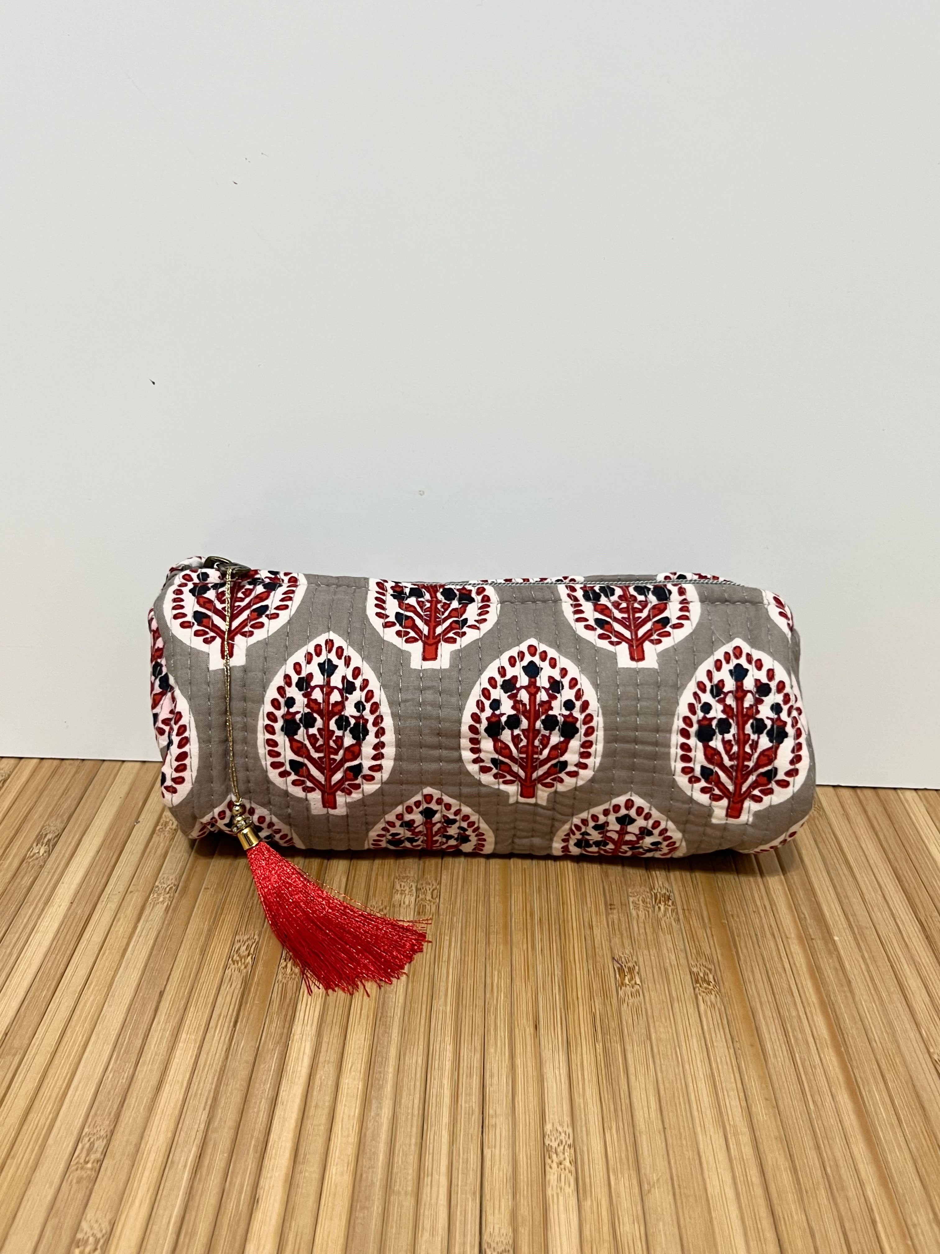 Estuche Personalizado Estampado de algodón 20 x 8 cm