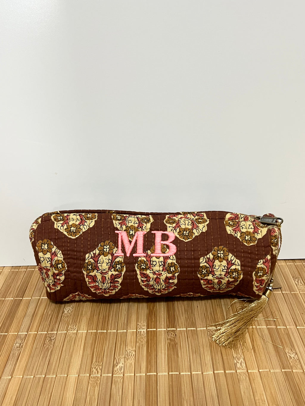 Estuche Personalizado Estampado de algodón 20 x 8 cm