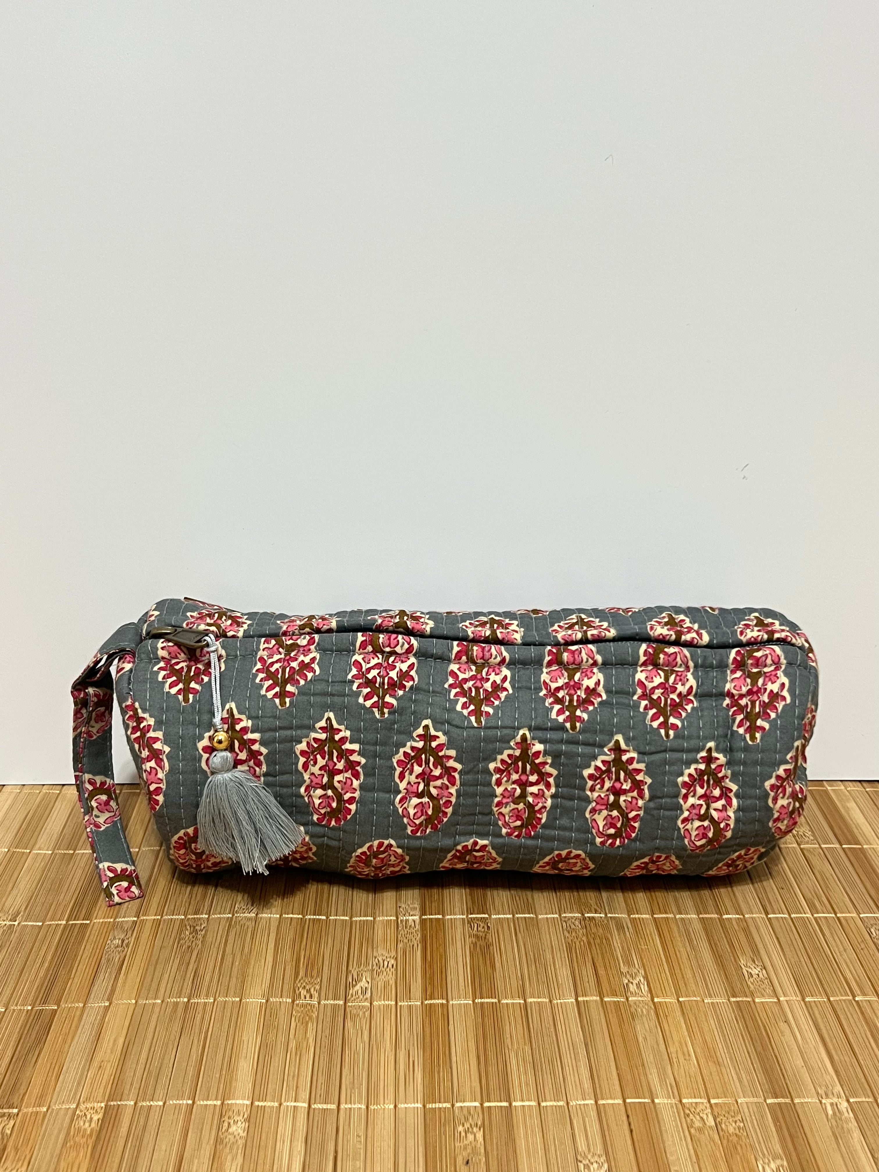 Neceser Personalizado Grande XXL | Estuche Estampado de algodón 25 x 15 cm