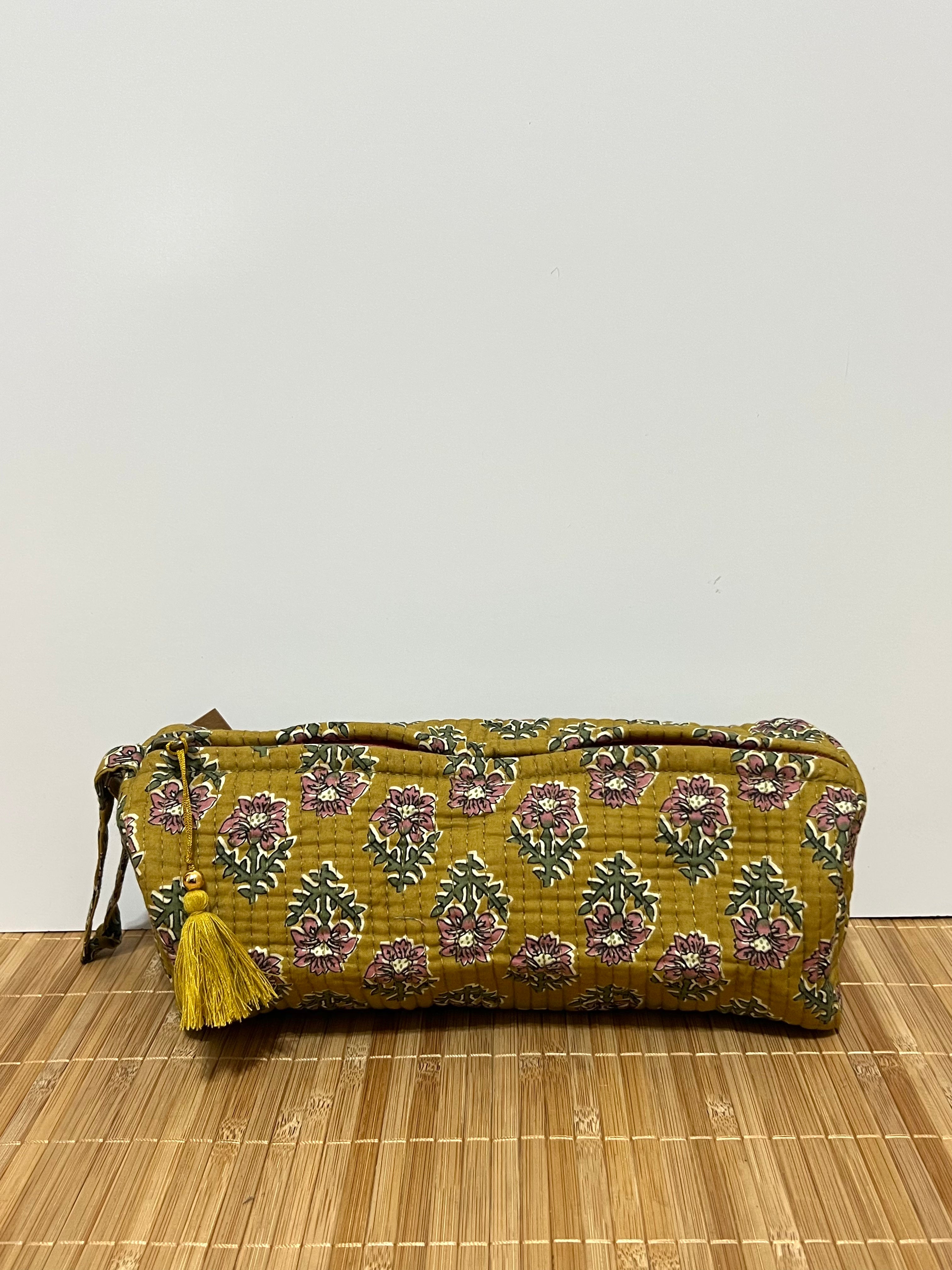 Neceser Personalizado Grande XXL | Estuche Estampado de algodón 25 x 15 cm