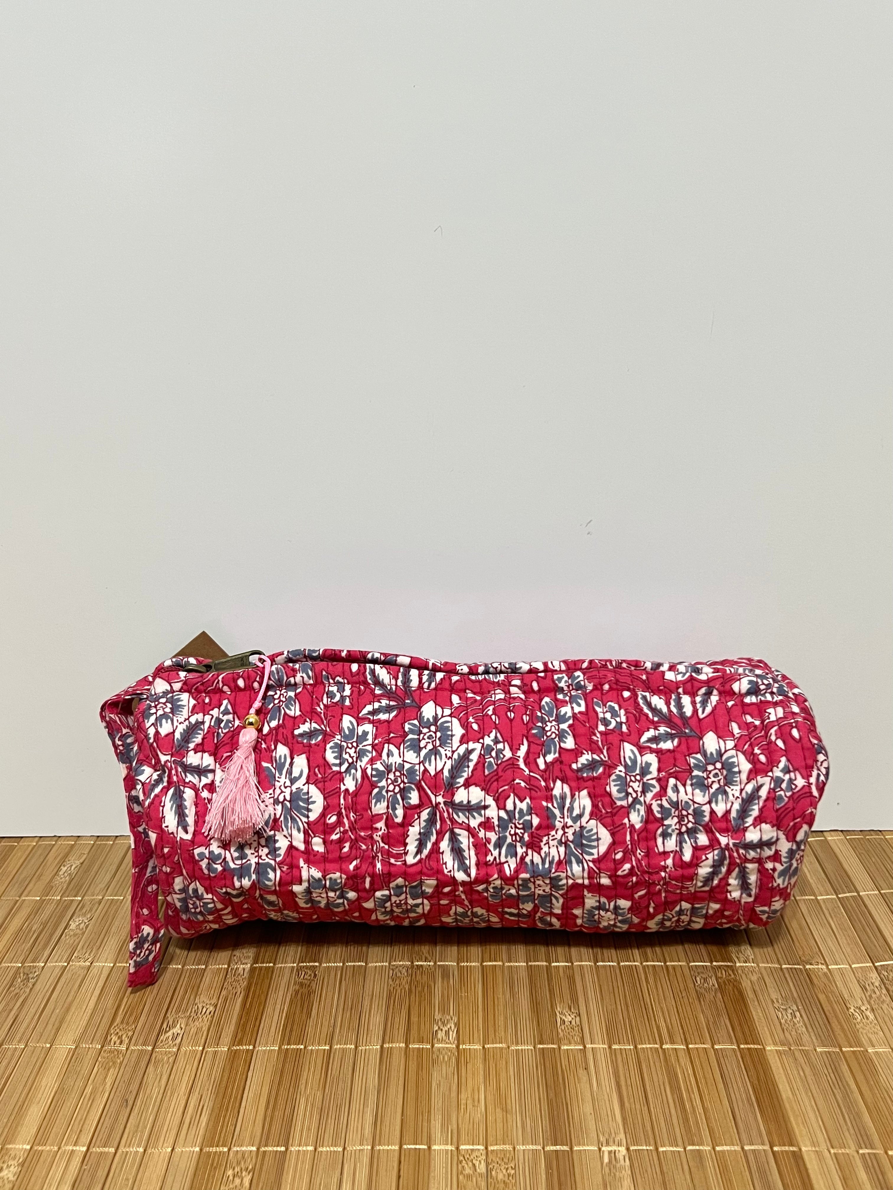 Neceser Personalizado Grande XXL | Estuche Estampado de algodón 25 x 15 cm