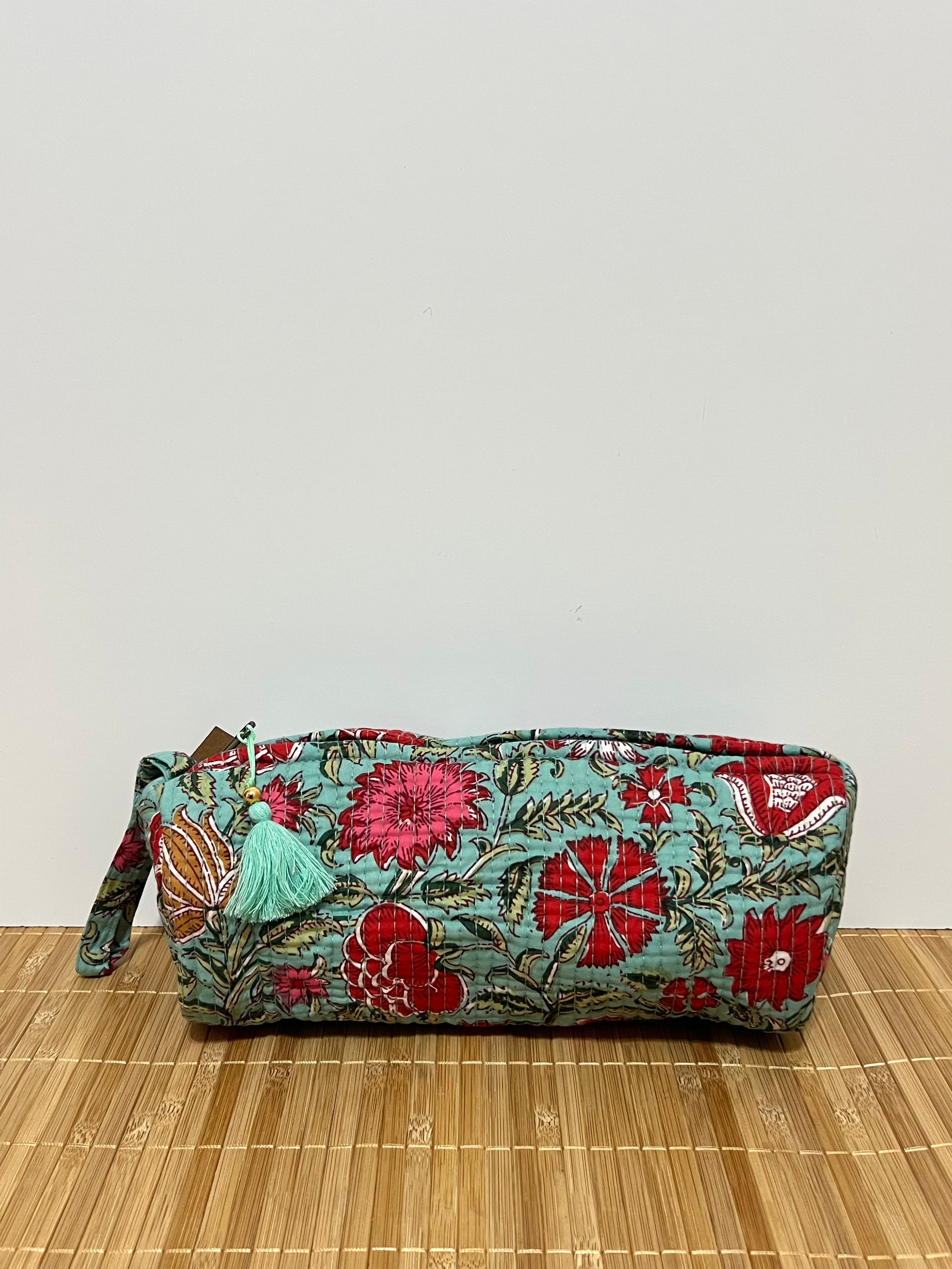 Neceser Personalizado Grande XXL | Estuche Estampado de algodón 25 x 15 cm