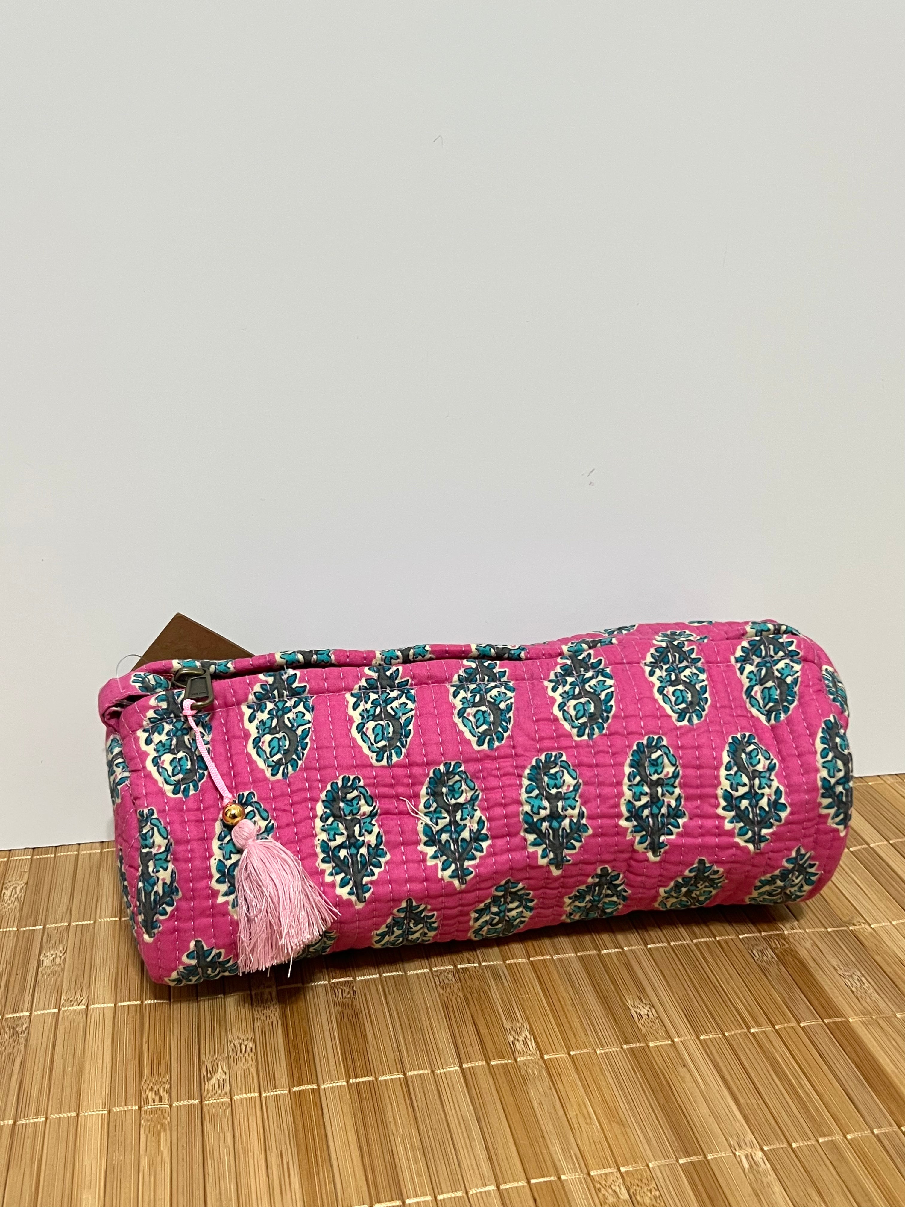 Neceser Personalizado Grande XXL | Estuche Estampado de algodón 25 x 15 cm