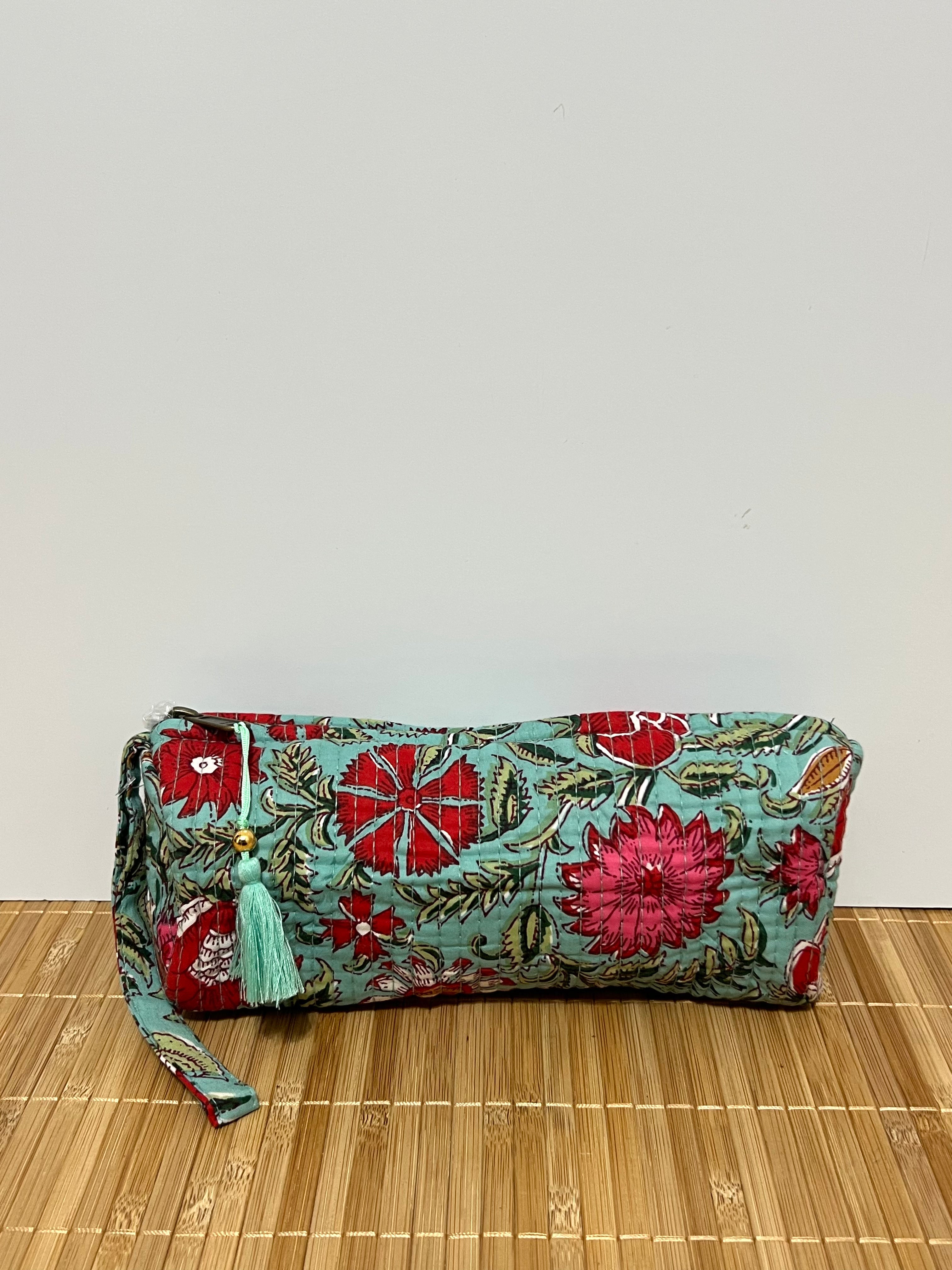 Estuche Personalizado Estampado de algodón 20 x 8 cm