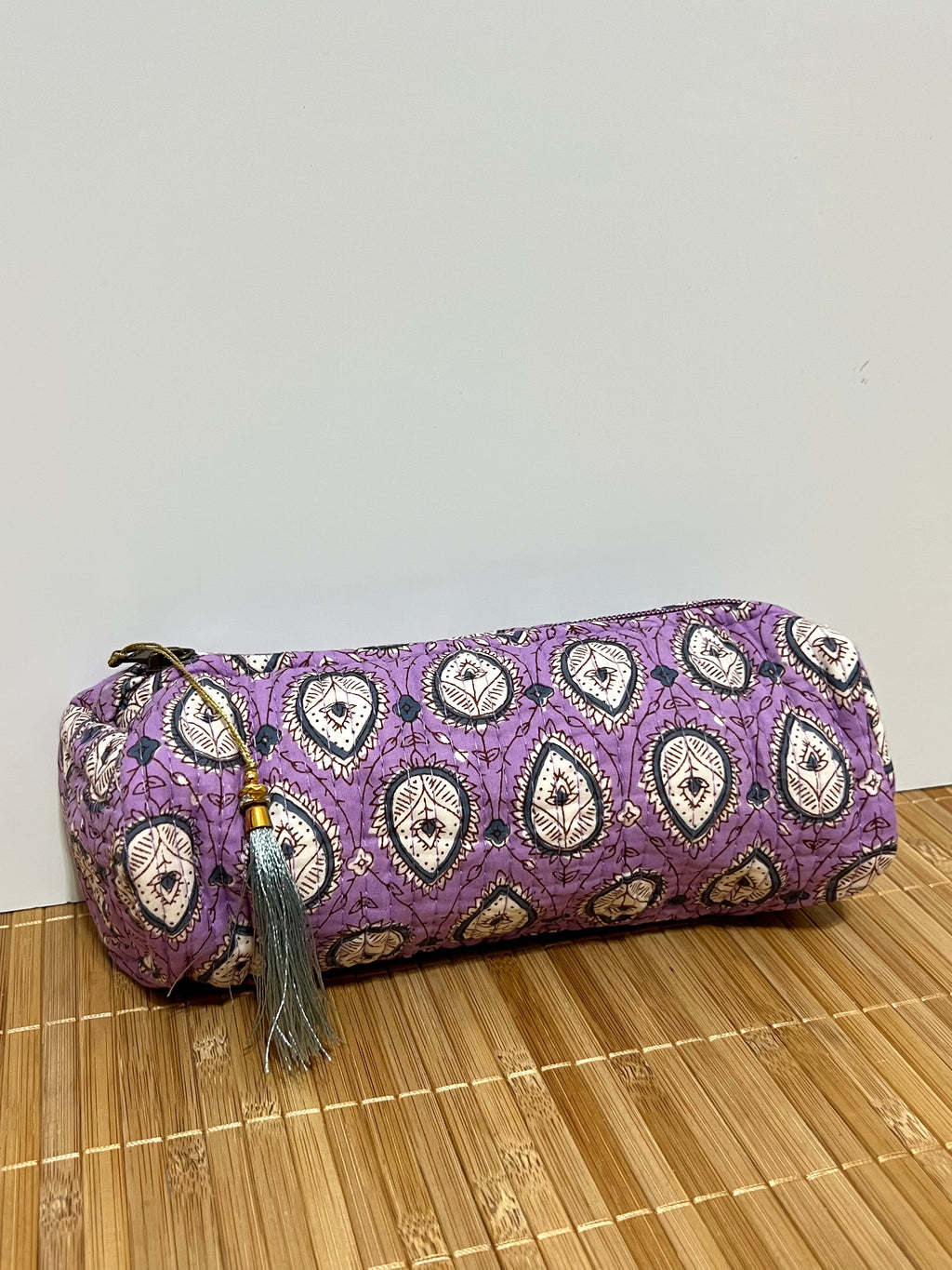 Estuche Personalizado Estampado de algodón 20 x 8 cm