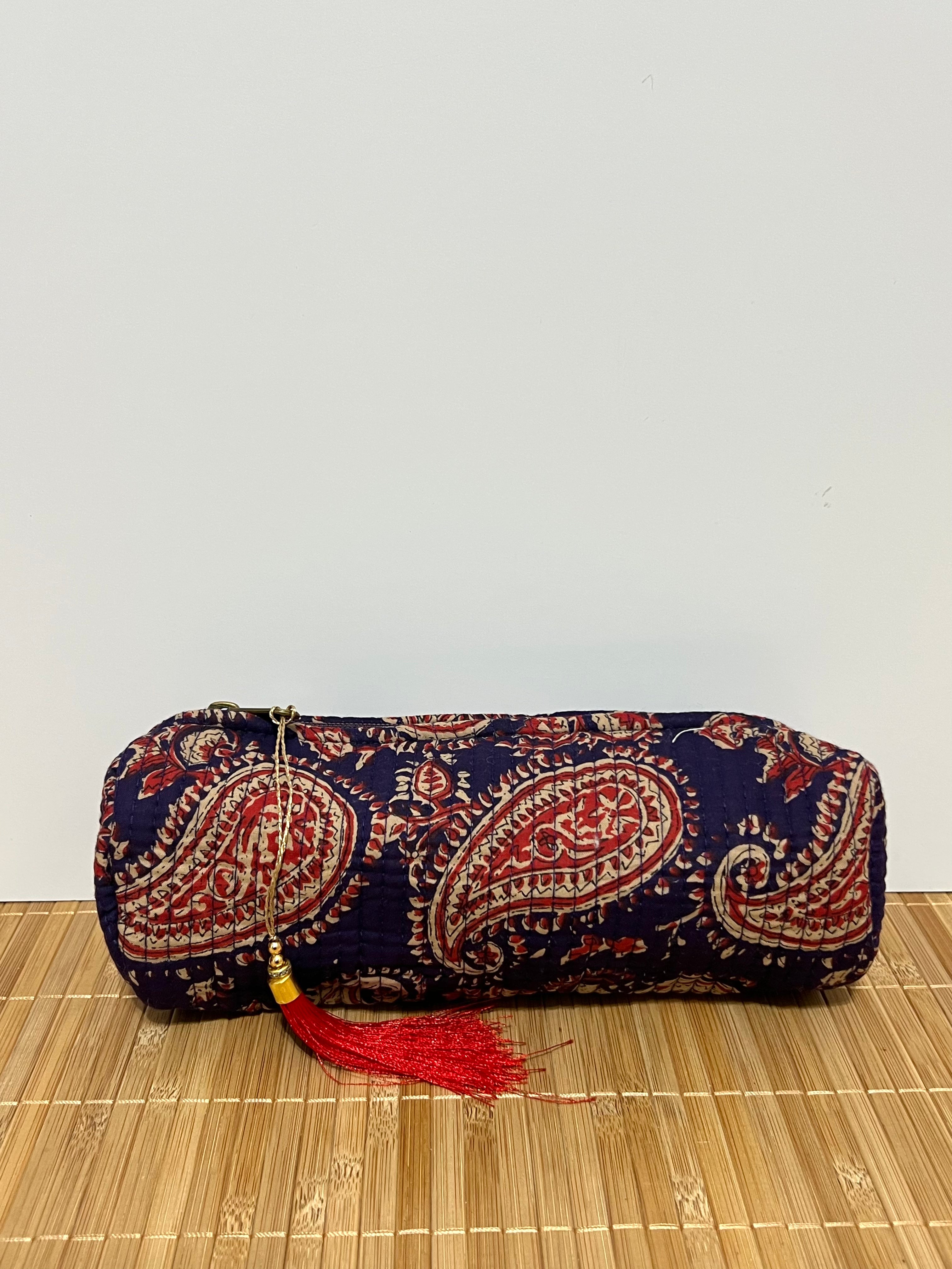 Estuche Personalizado Estampado de algodón 20 x 8 cm