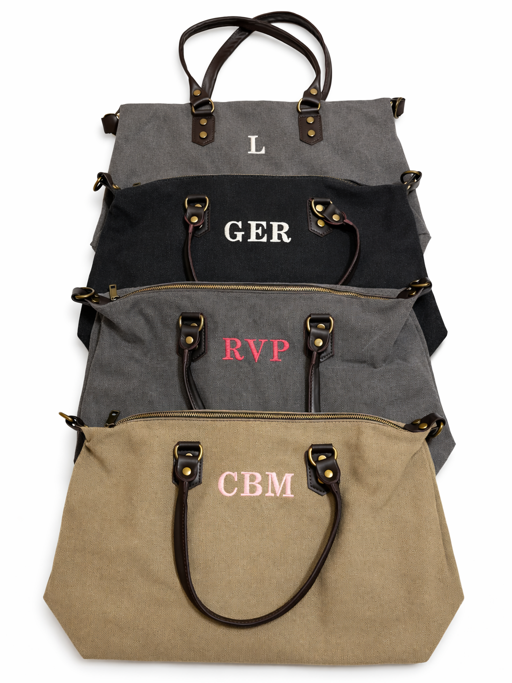 Bolso Personalizado con Iniciales – 49×30×14 cm