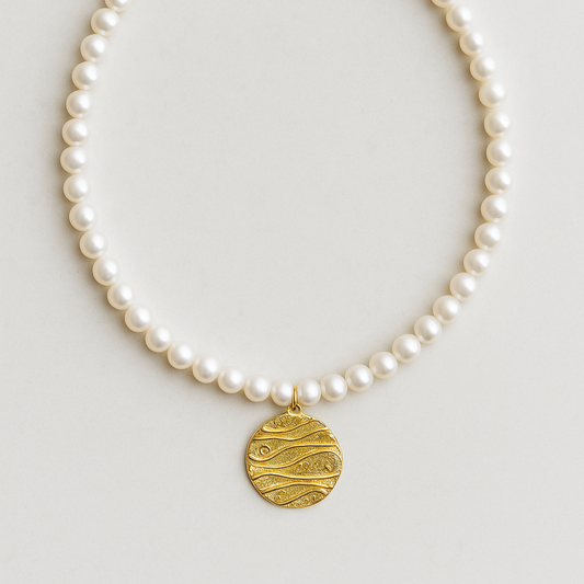 Collar Ocean Baño de Oro - MINNI MOON-Lepetitemarie-Singularu-PDPAOLA-Luamarta