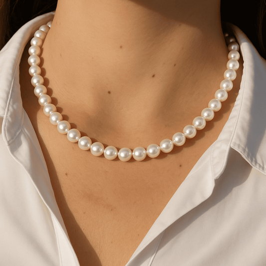 Collar Perlas Baño de Oro - MINNI MOON-Lepetitemarie-Singularu-PDPAOLA-Luamarta