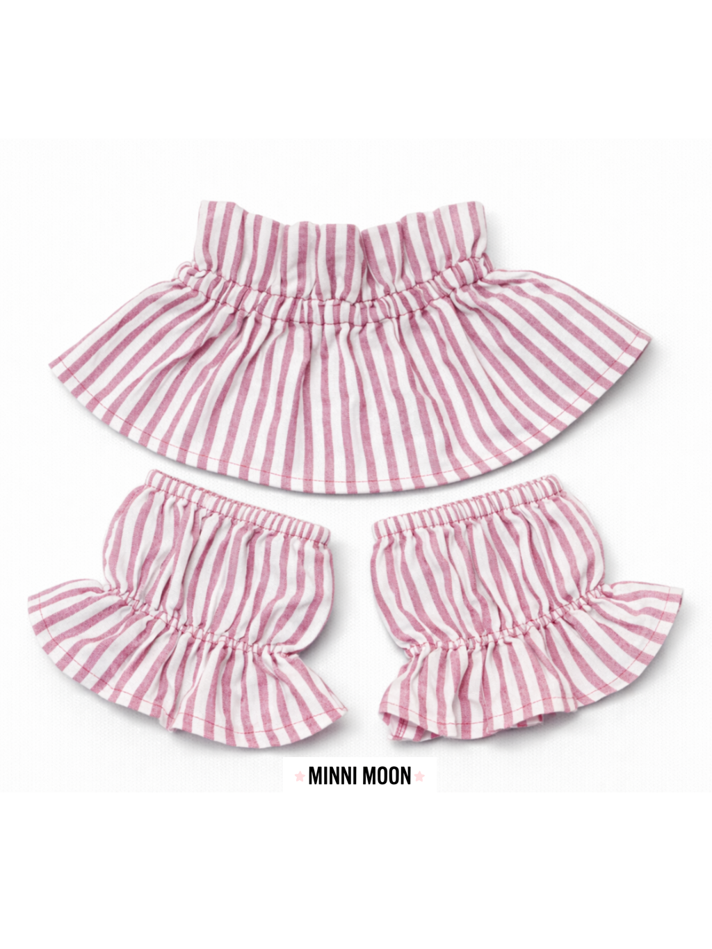 Cuello Cuadros Vichy o Rayas + Puños Elásticos (Pack 3 piezas) | Cuello falso jersey o camisa