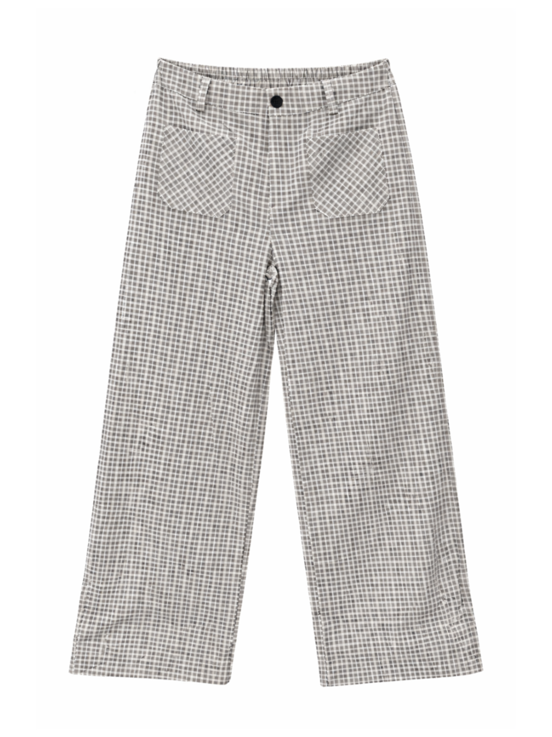 Camisa de Cuadros con Volantes y Falda o Pantalón de Cuadros larga Mujer | Conjunto o por separado