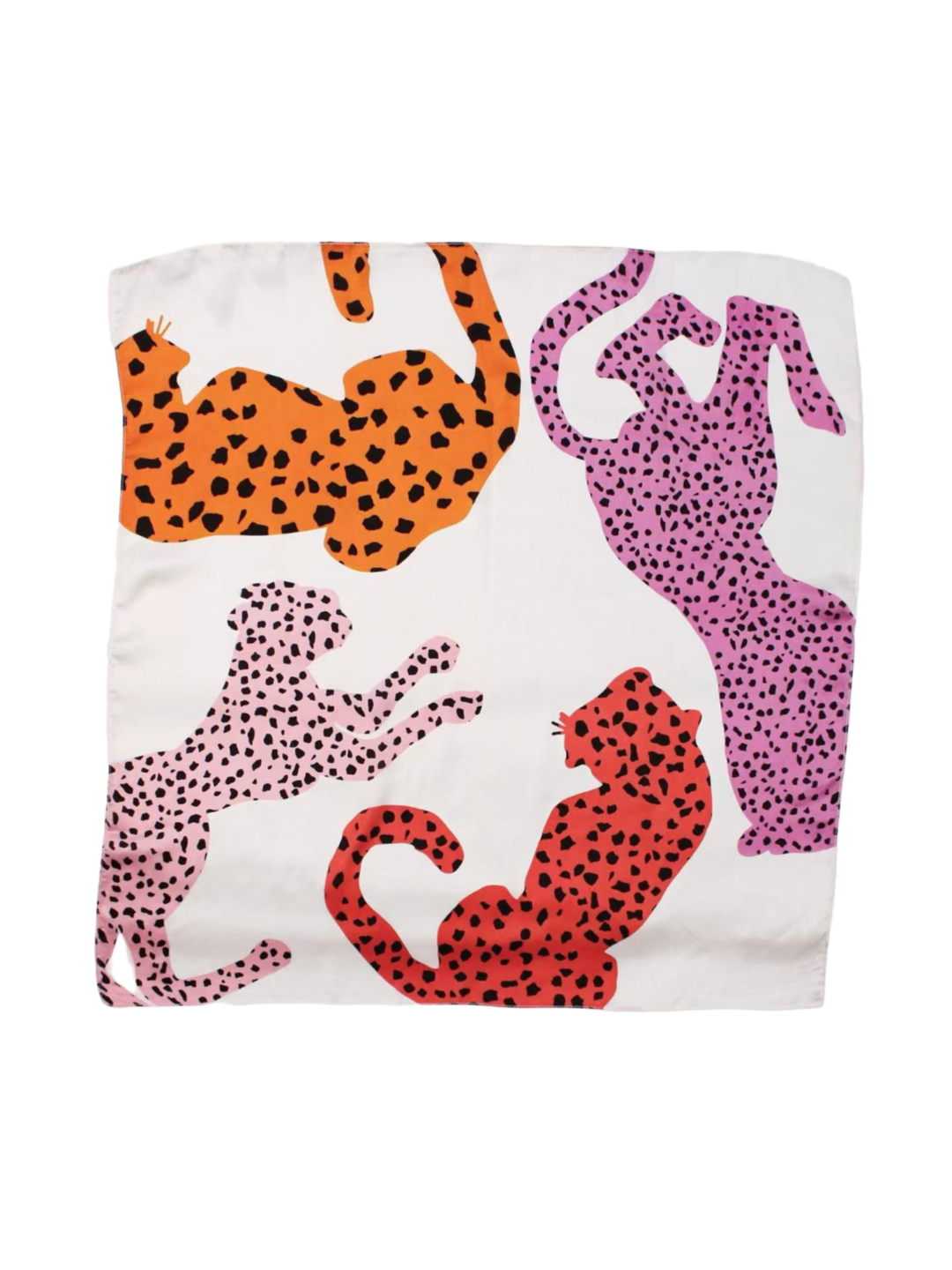 Pañuelo Cuadrado Satinado 70x70 cm para Mujer | Estampados en tendencia