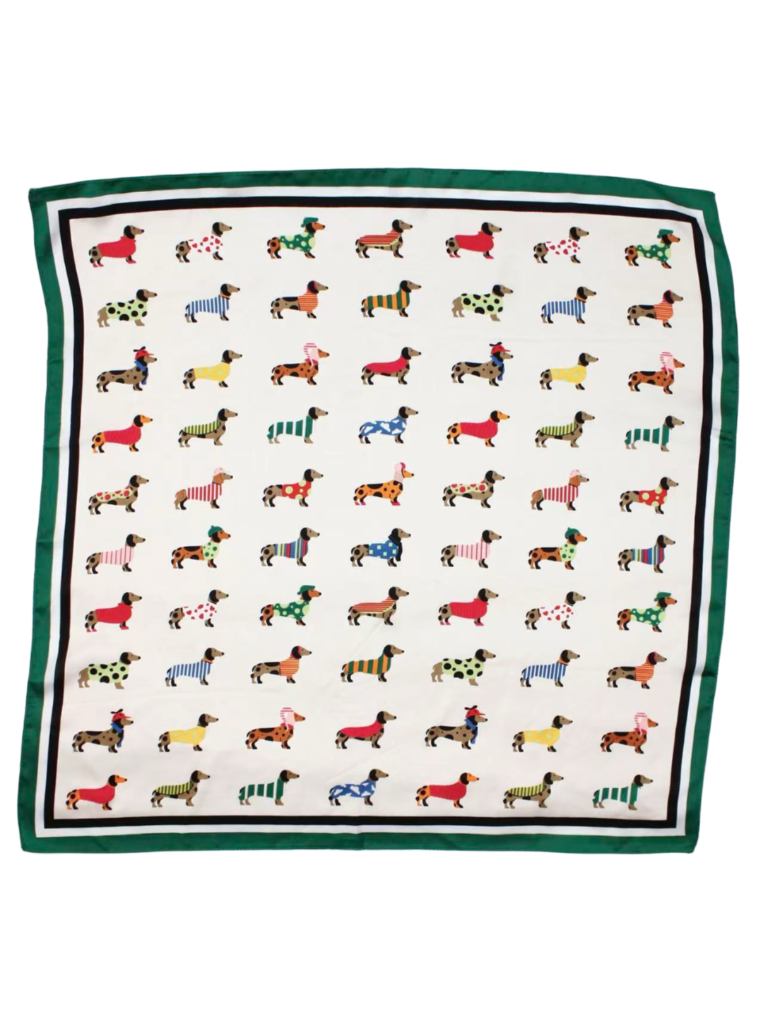 Pañuelo Cuadrado Satinado 70x70 cm para Mujer | Estampados en tendencia