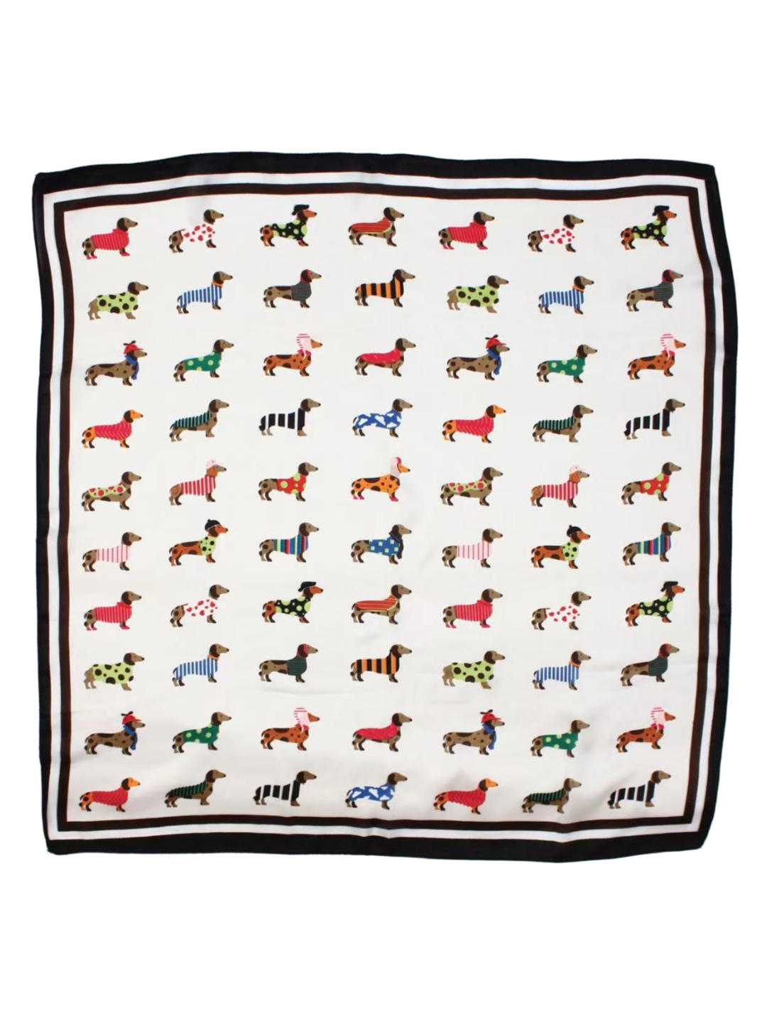 Pañuelo Cuadrado Satinado 70x70 cm para Mujer | Estampados en tendencia