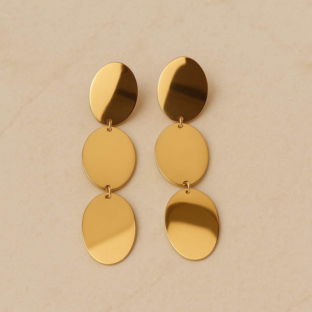 Pendientes Adore Baño de Oro - MINNI MOON-Lepetitemarie-Singularu-PDPAOLA-Luamarta