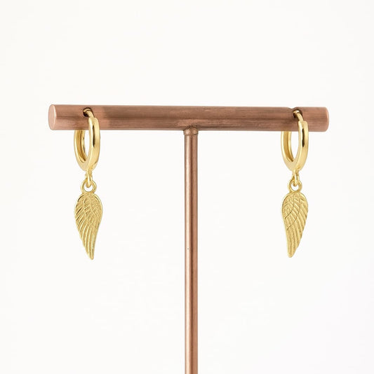 Pendientes Alas Baño de Oro - MINNI MOON-Lepetitemarie-Singularu-PDPAOLA-Luamarta