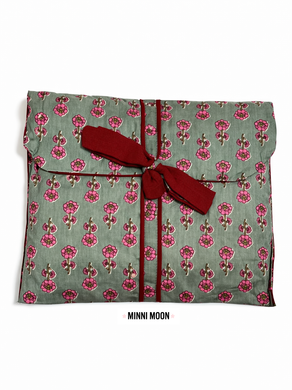 Pijama Camisero Largo Estampado de Algodón para mujer | Bolsa incluida