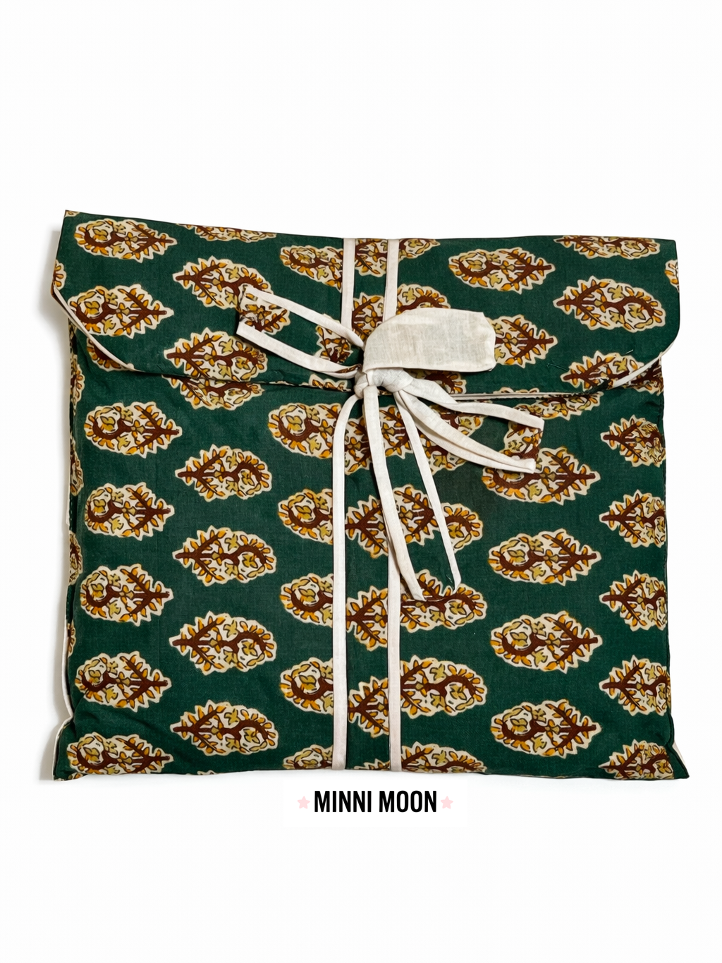 Pijama Camisero Largo Estampado de Algodón para mujer | Bolsa incluida