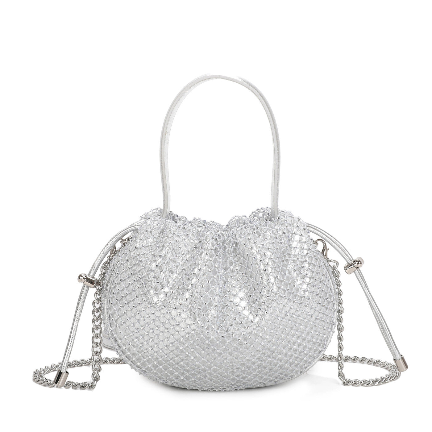 Bolso Clutch de mano para eventos colores dorado, plateado y negro brillante